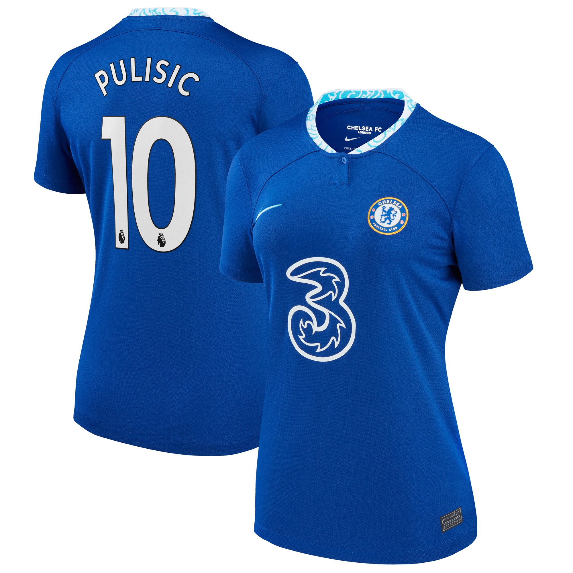 Christian Pulisic Chelsea Nike Women's 2022/23 Home Replica Jersey - Blue