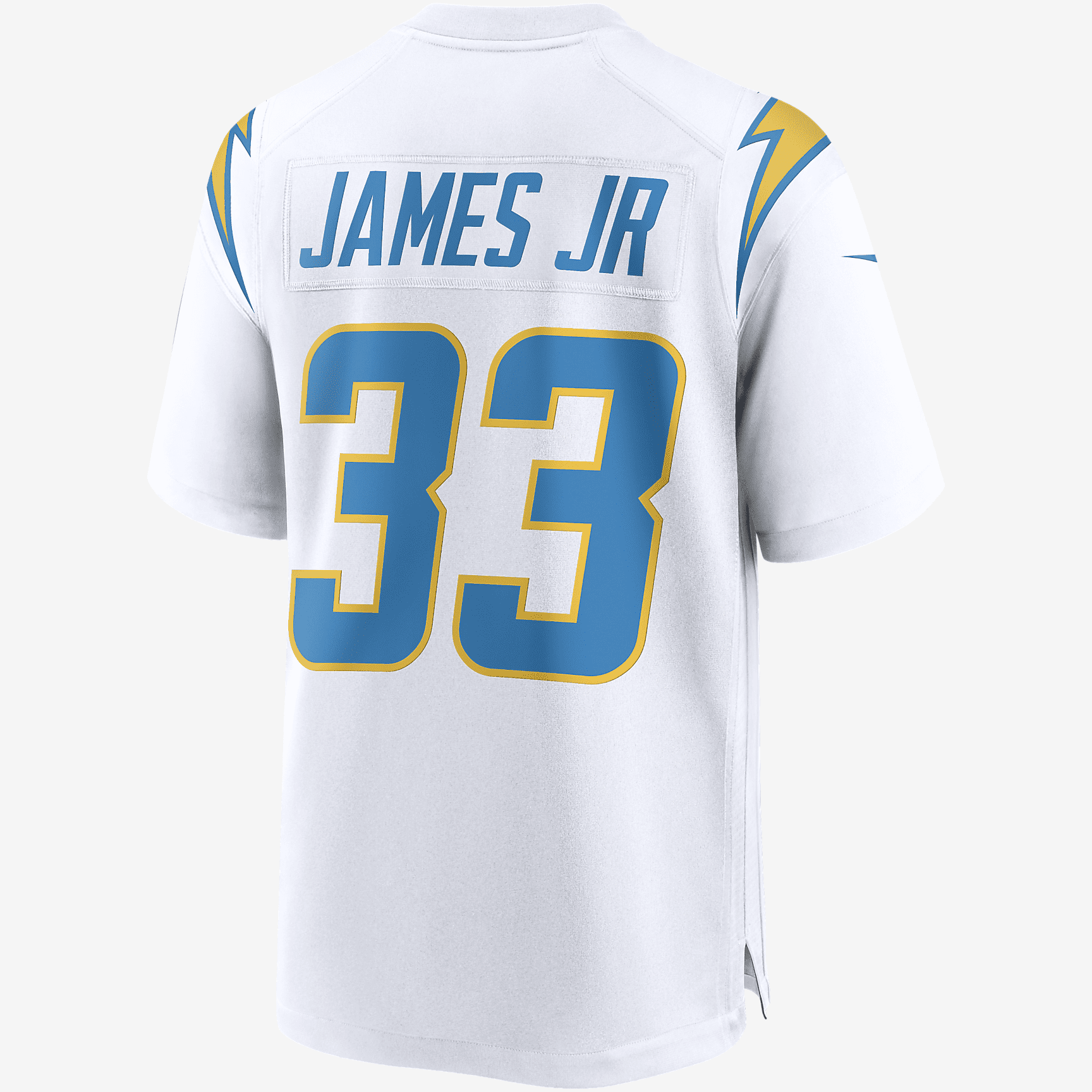 NFL Los Angeles Chargers (Derwin James) Men's Game Football Jersey - White