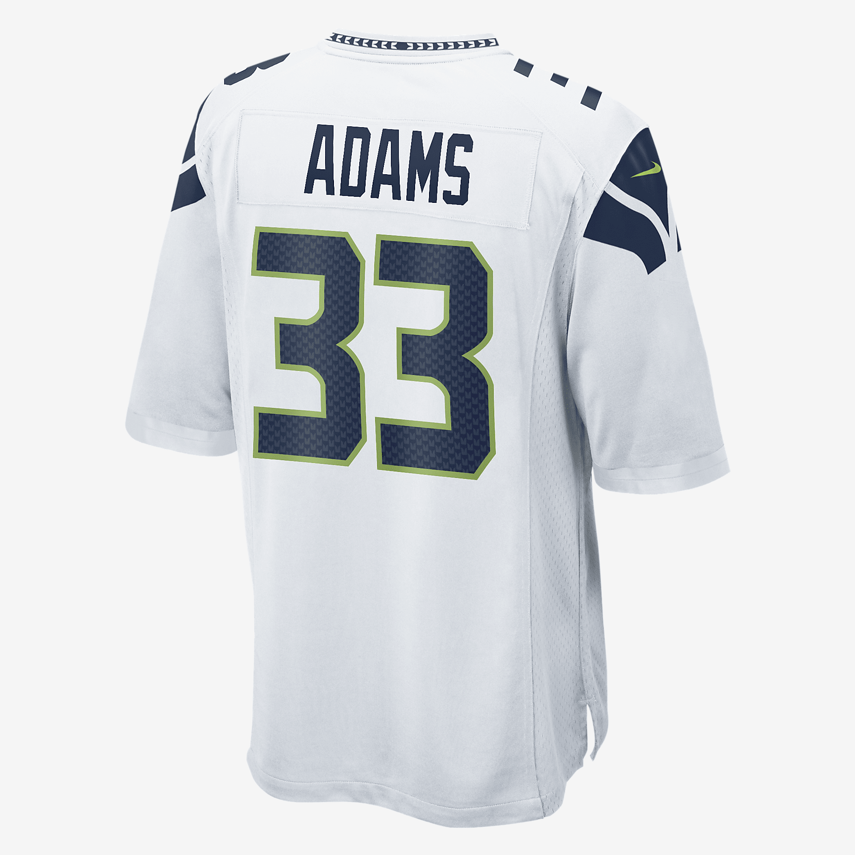 NFL Seattle Seahawks (Jamal Adams) Men's Game Football Jersey - White