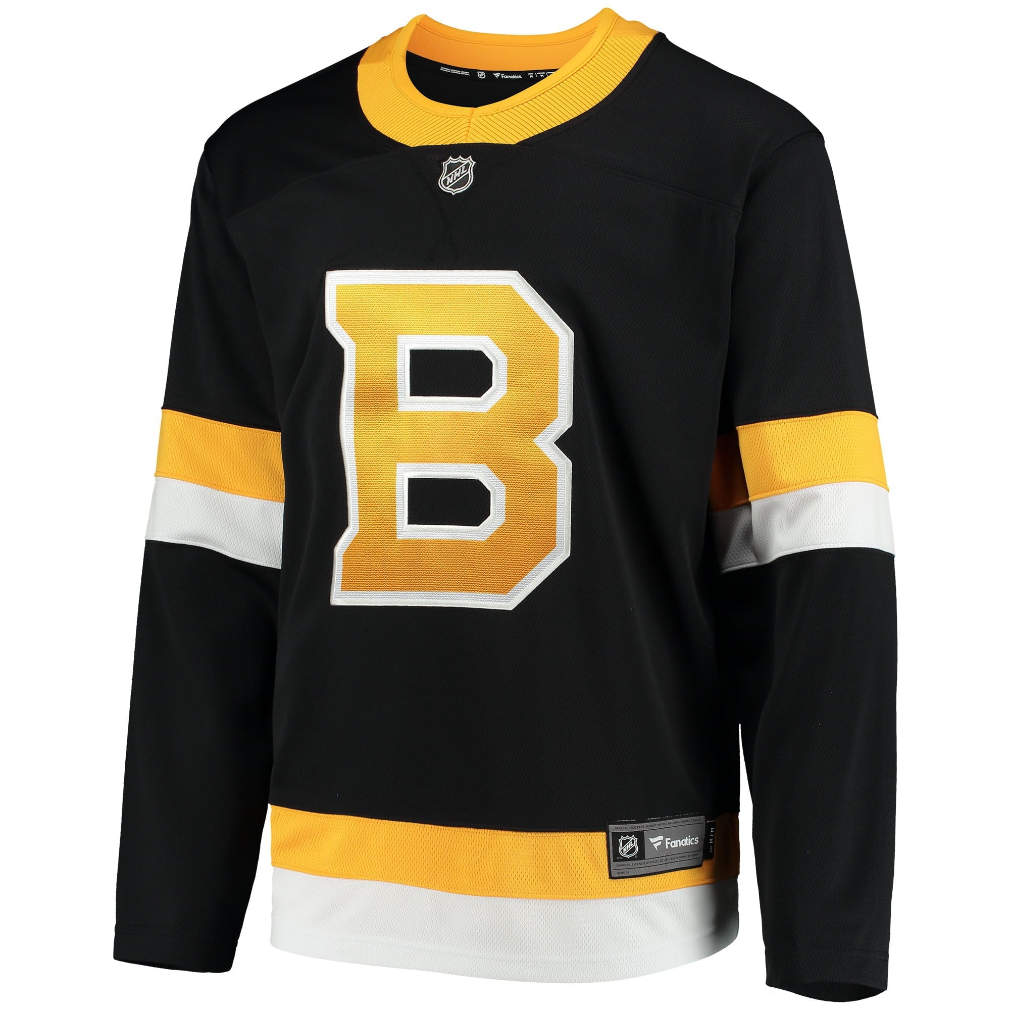 Men's Fanatics Branded Black Boston Bruins Alternate 2018/19 Breakaway Jersey