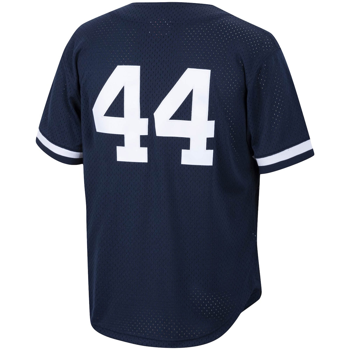 Men's Reggie Jackson Mitchell & Ness Yankees Cooperstown Mesh Batting Practice Jersey - Navy