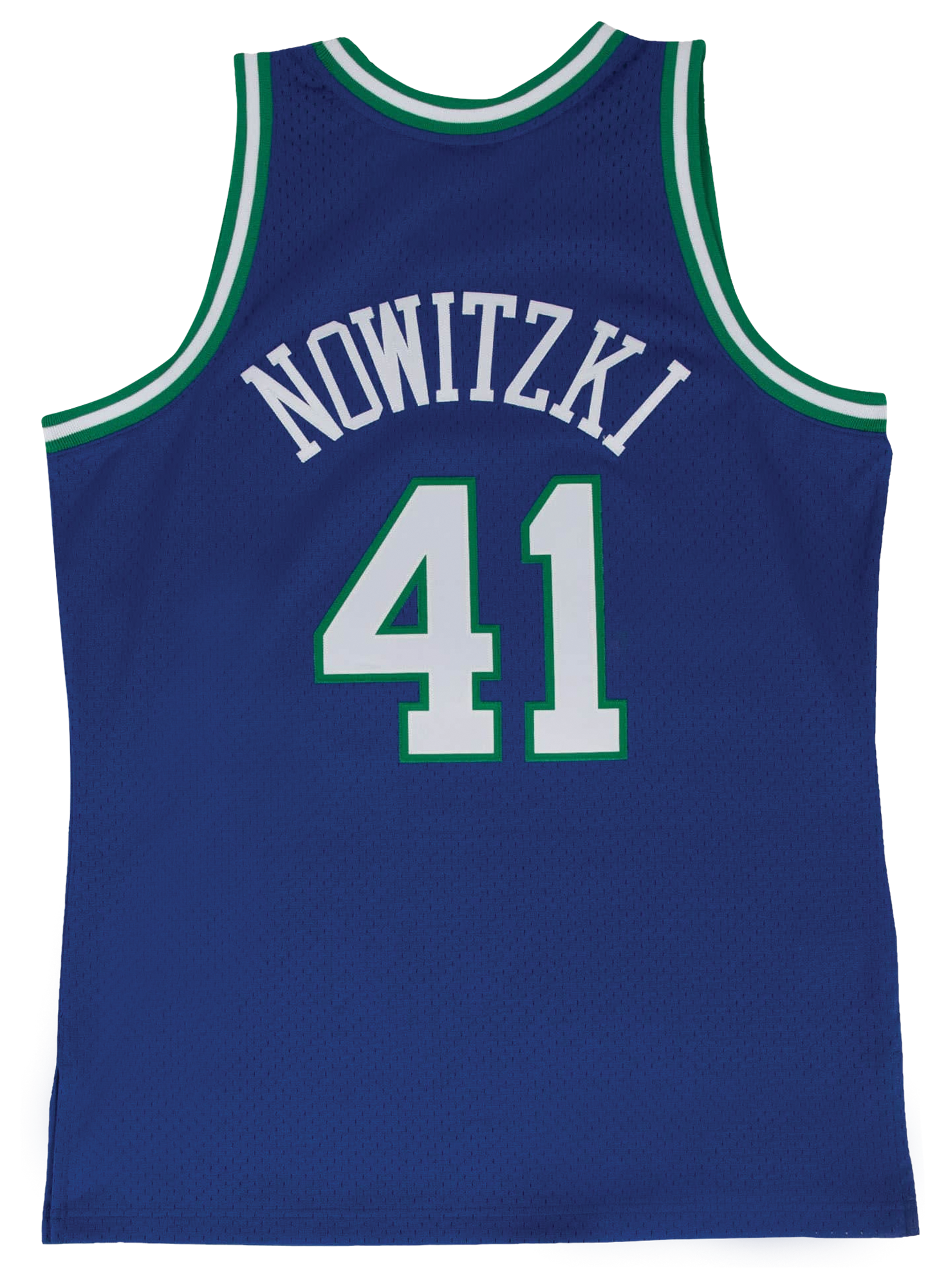 Men's Nowitzki Dirk Mitchell & Ness Mavericks Swingman Jersey - Blue