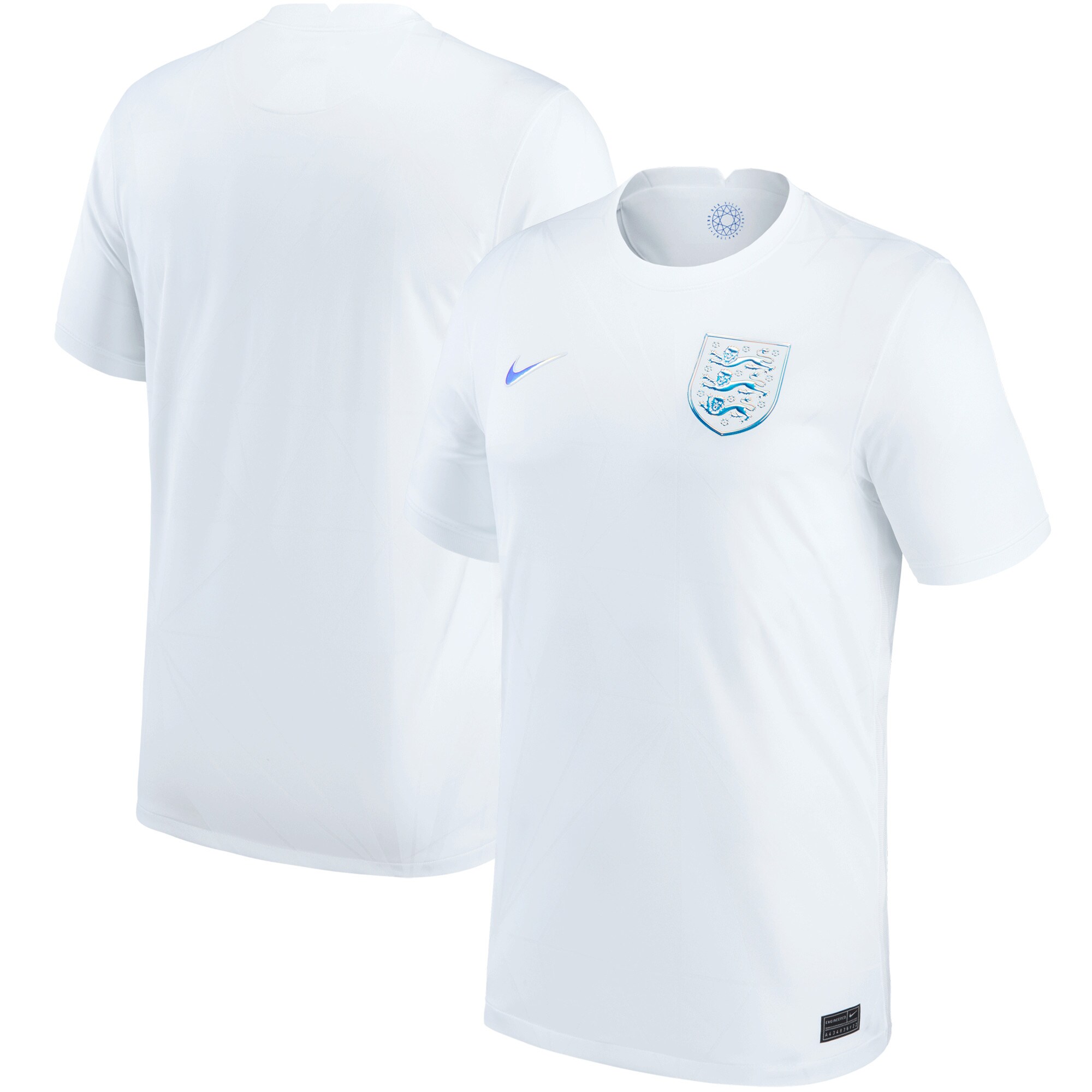 England Women's National Team Nike Youth 2022/23 Home Replica Blank Jersey - White