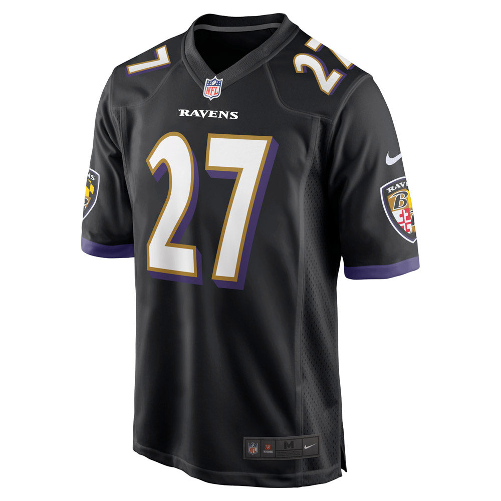 Men's Baltimore Ravens J.K. Dobbins Game Jersey Black