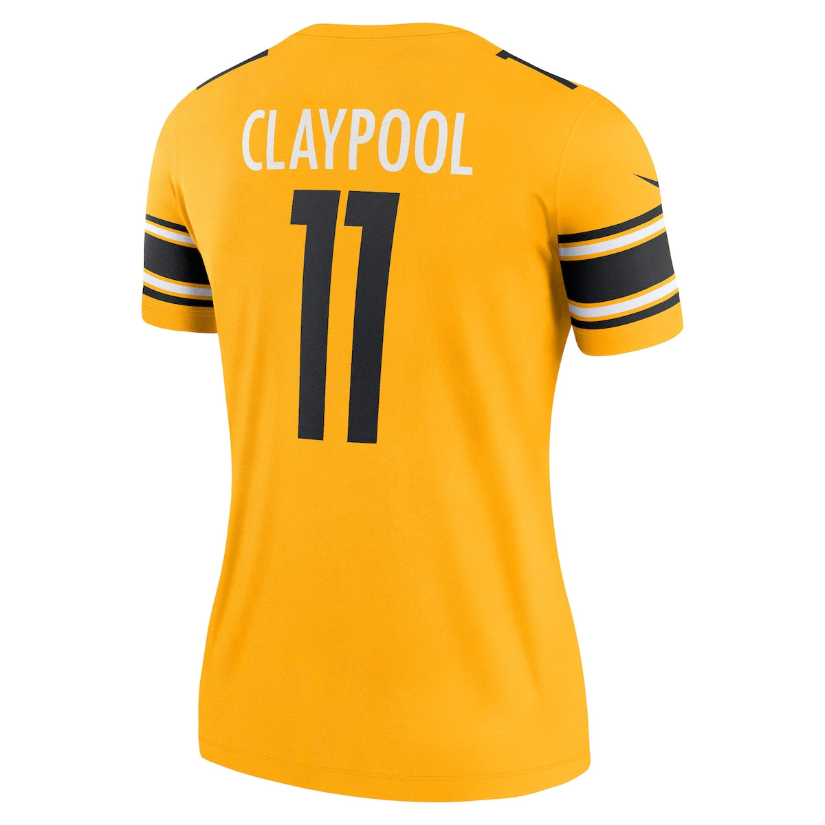Women's Chase Claypool Nike Steelers Inverted Legend Game Jersey - Gold