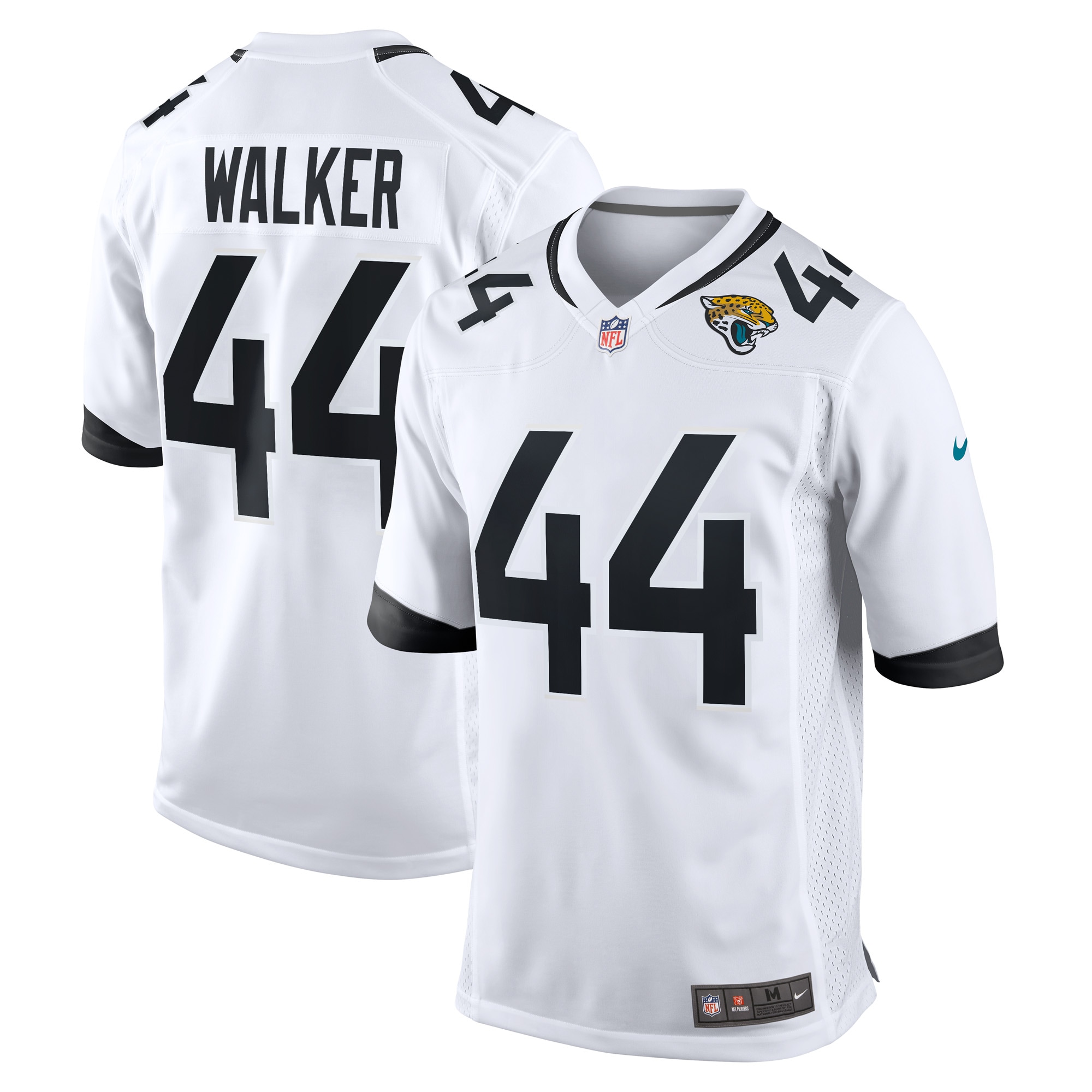 Travon Walker Jacksonville Jaguars Nike Player Game Jersey - White