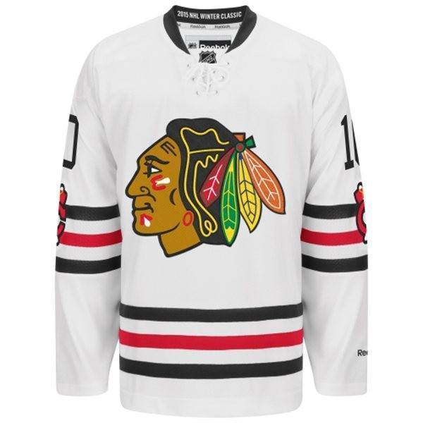 Youth Chicago Blackhawks Patrick Sharp Reebok 2015 Winter Classic Premier Jersey