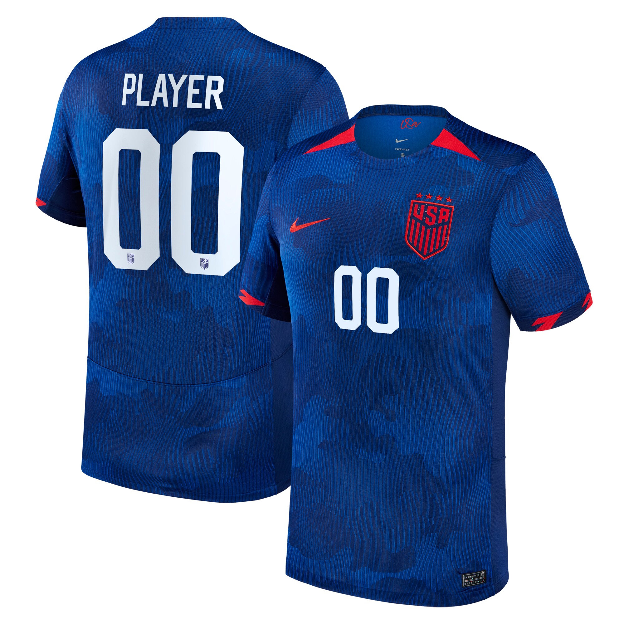 USWNT Nike Youth 2023 Away Pick-A-Player Replica Jersey - Royal