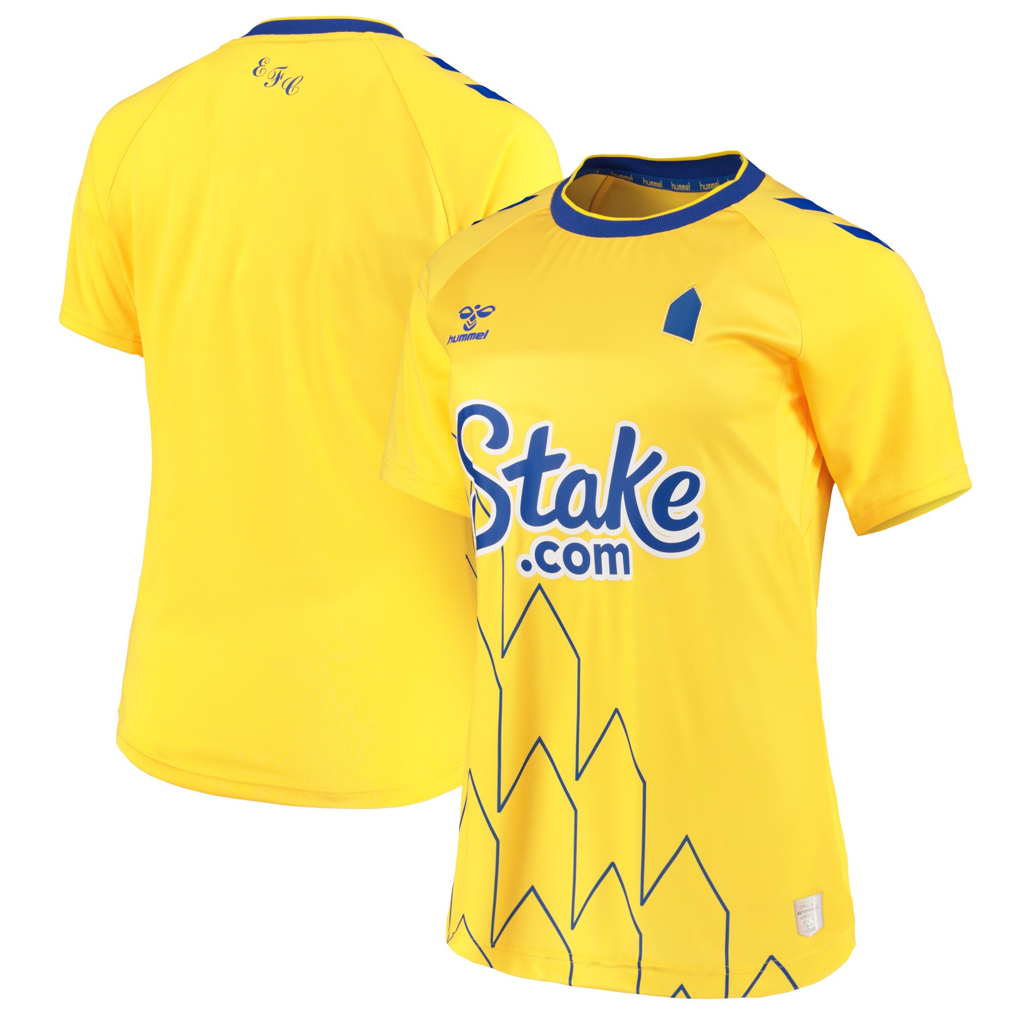 Everton Women's 2022/23 Third Replica Jersey - Yellow