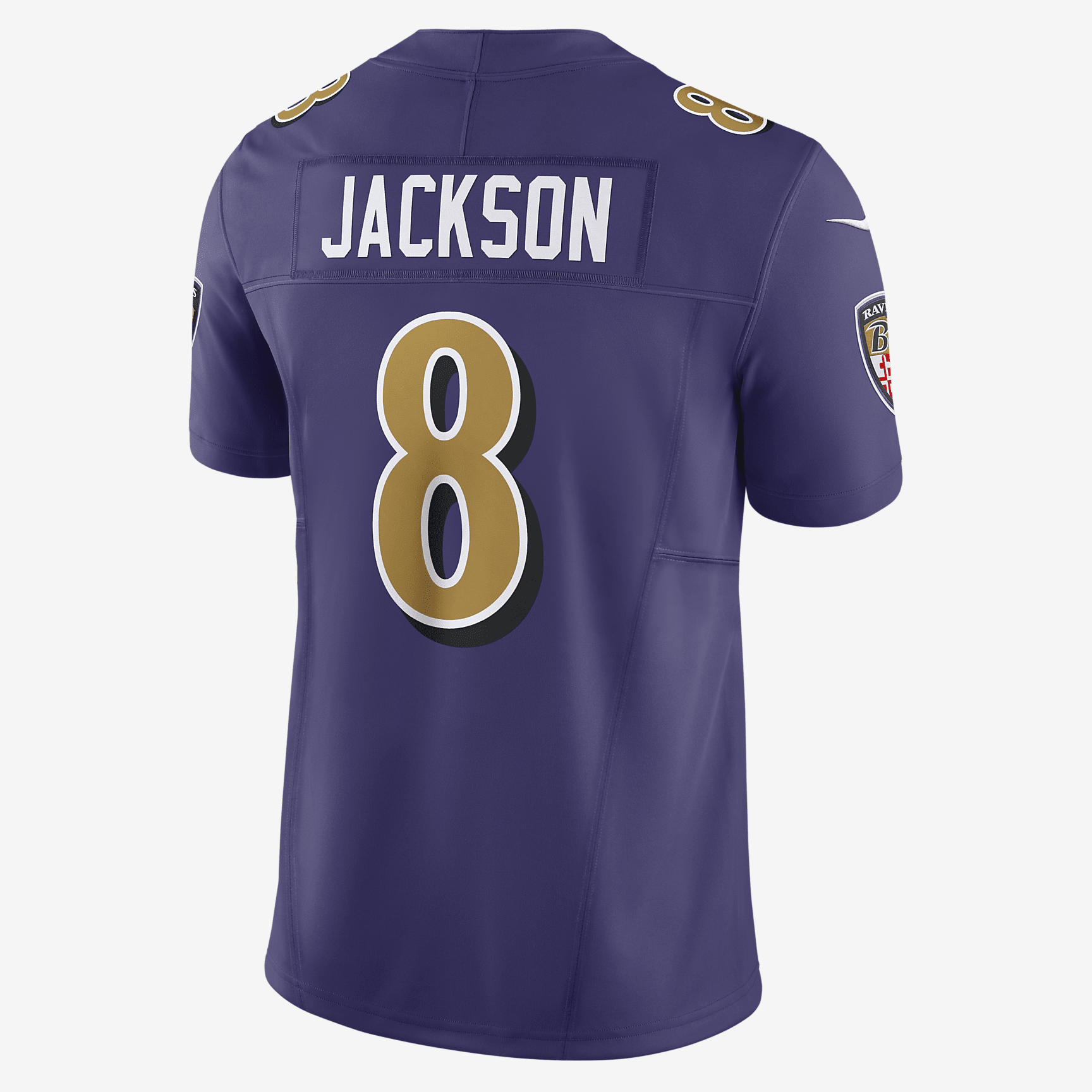 Lamar Jackson Baltimore Ravens Men's Nike Dri-FIT NFL Limited Football Jersey - Purple
