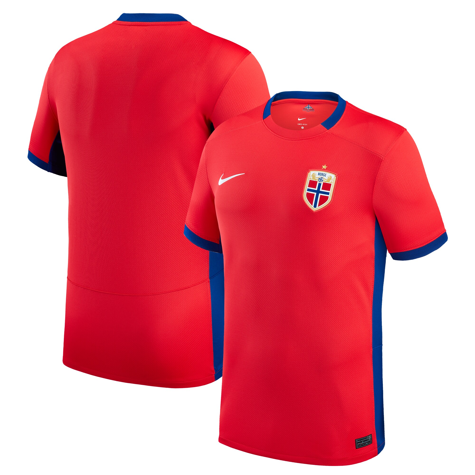Norway Women's National Team Nike 2023 Home Stadium Replica Jersey - Red