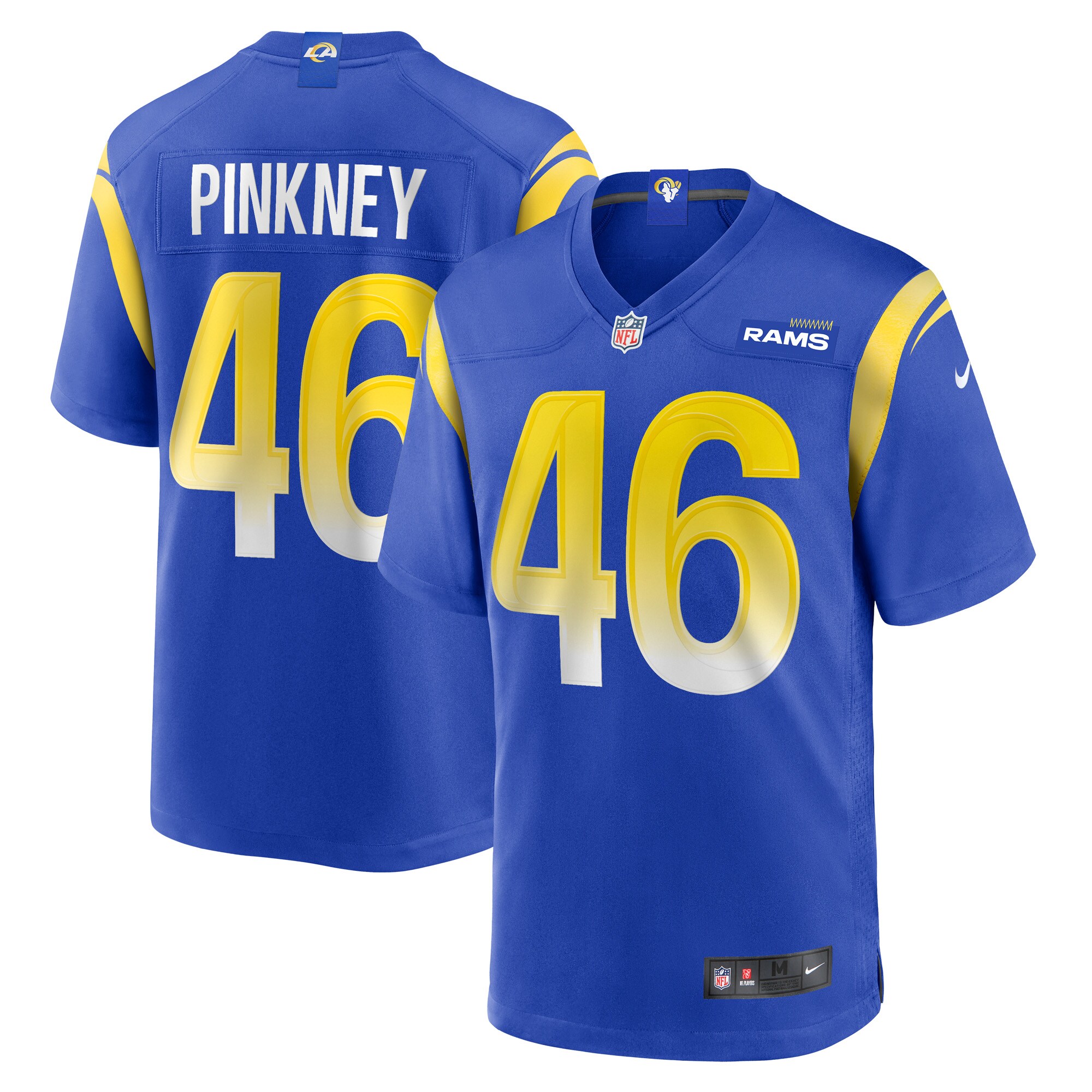 Jared Pinkney Los Angeles Rams Nike Game Player Jersey - Royal