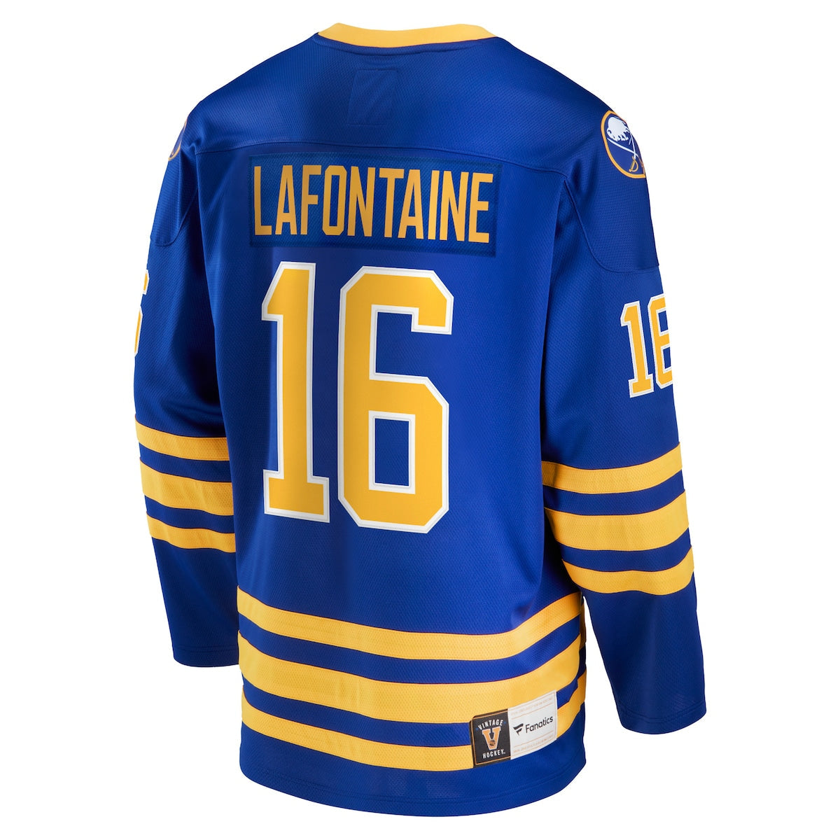 Men's Pat LaFontaine Fanatics Sabres Breakaway Retired Jersey - Blue