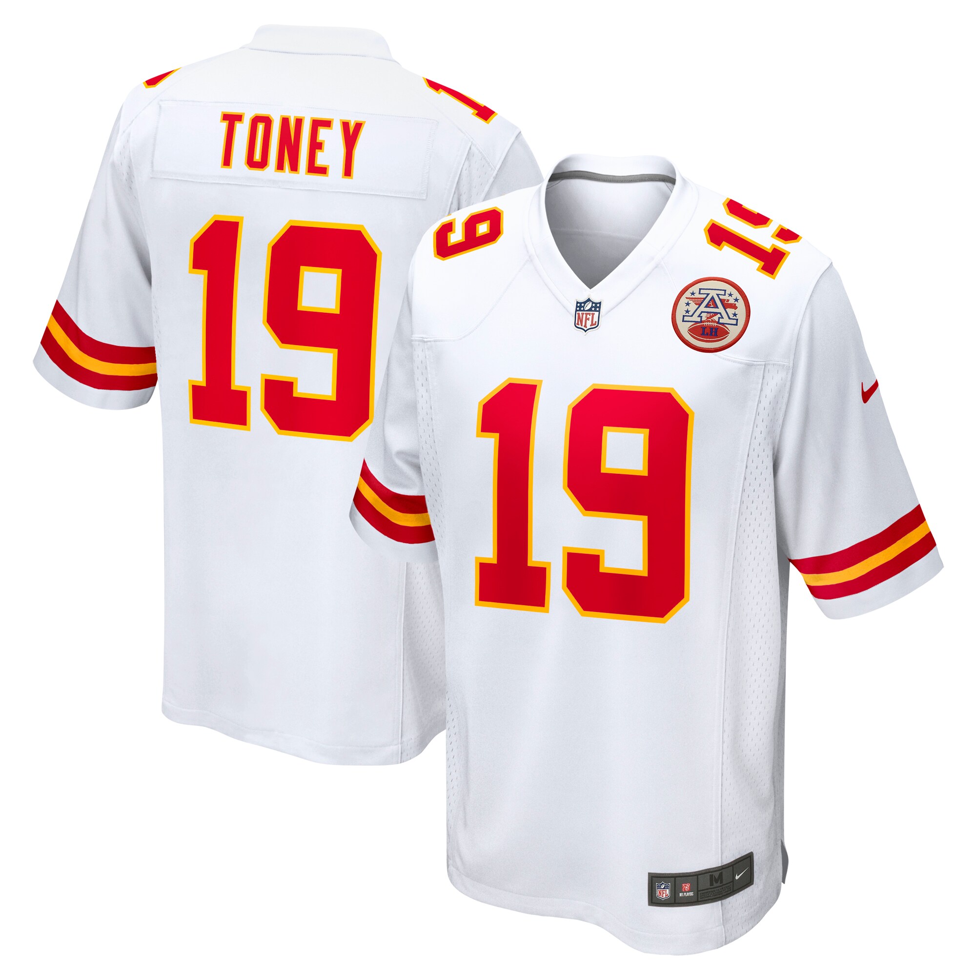Kadarius Toney Kansas City Chiefs Nike  Game Jersey - White