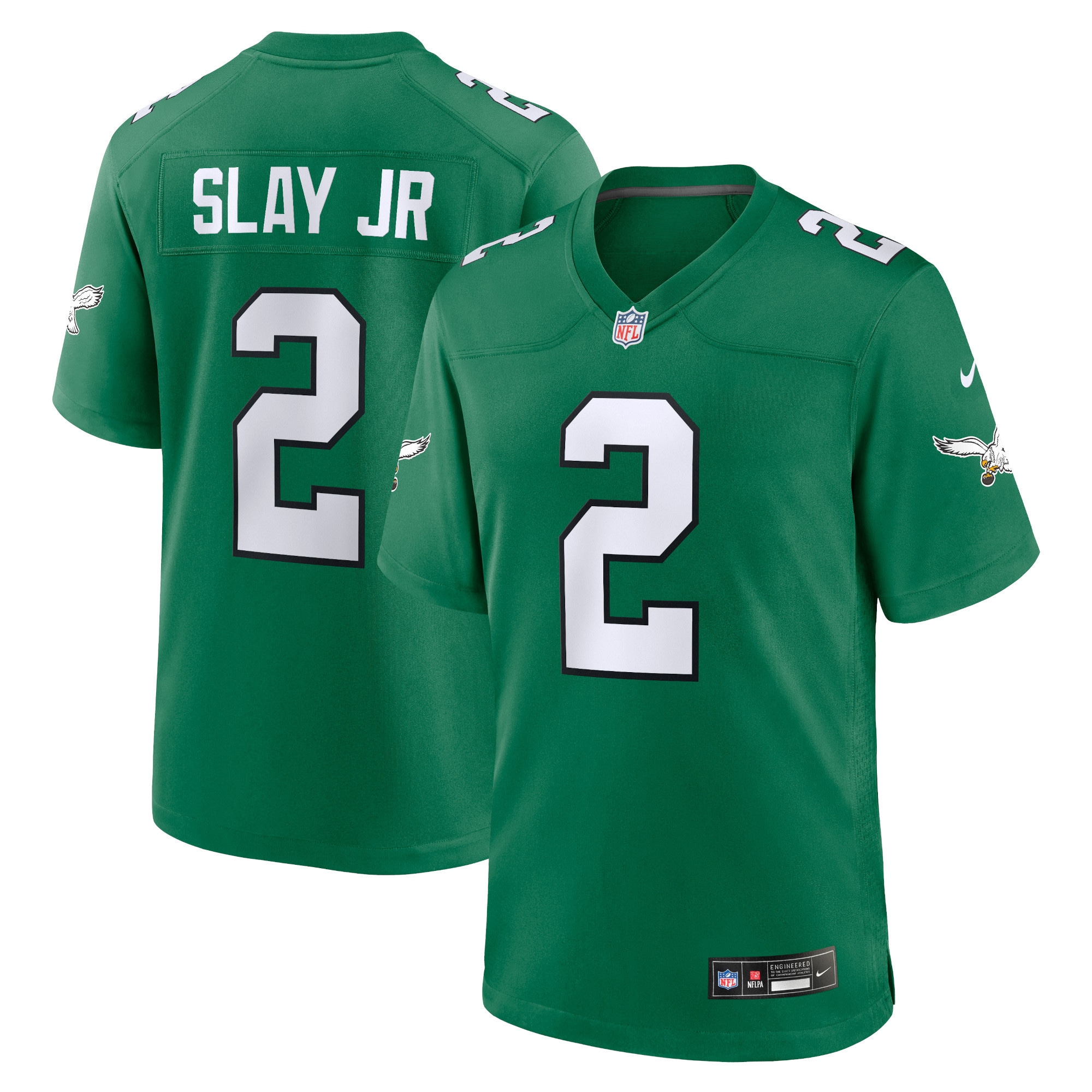 Darius Slay Jr. Philadelphia Eagles Nike Youth Game Jersey - Kelly Green