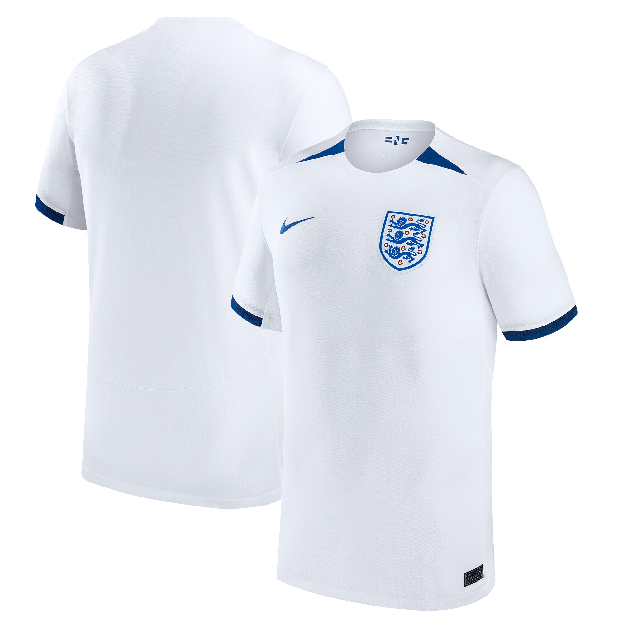 England Women's National Team Nike 2023 Home Stadium Replica Jersey - White