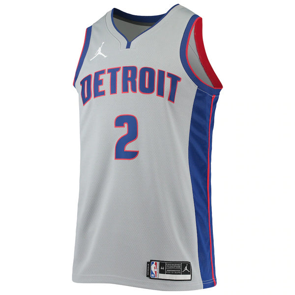 Men's Detroit Pistons Jaden Ivey Statement Edition Jersey - Gray