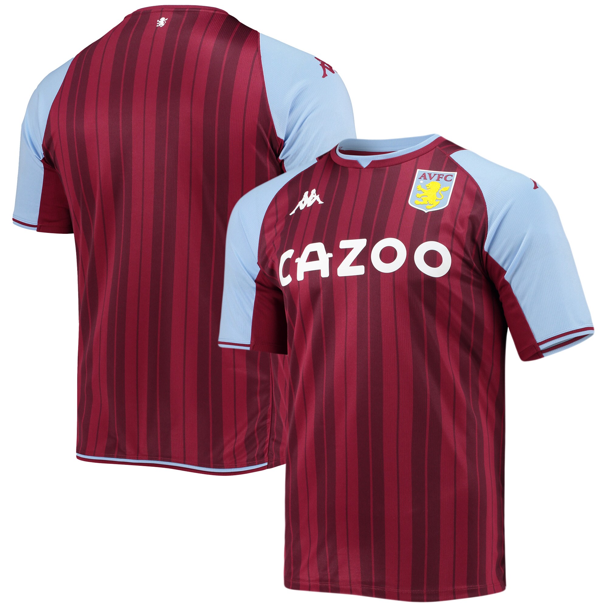 Aston Villa Kappa 2021/22 Home Authentic Jersey - Maroon