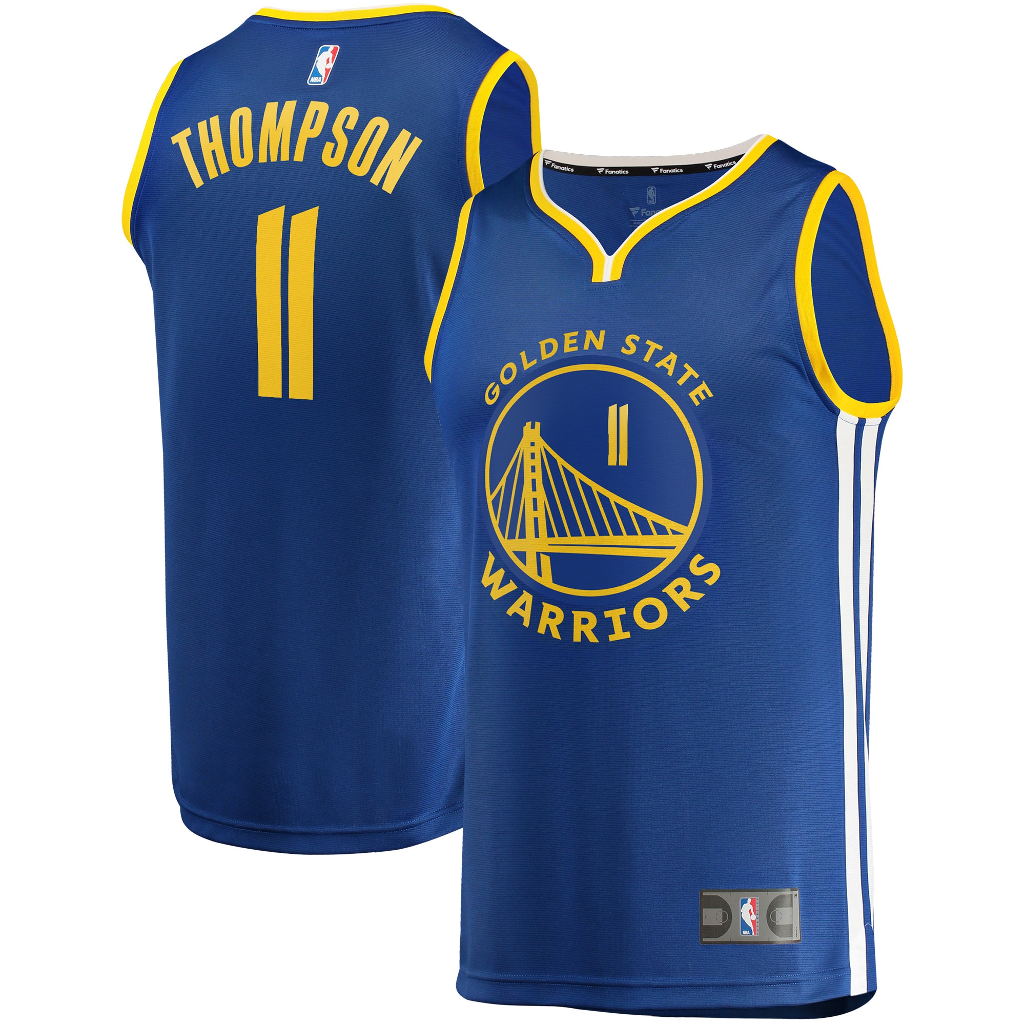 Klay Thompson Golden State Warriors Fanatics Branded 2022/23 Fast Break Replica Player Jersey - Icon Edition - Royal