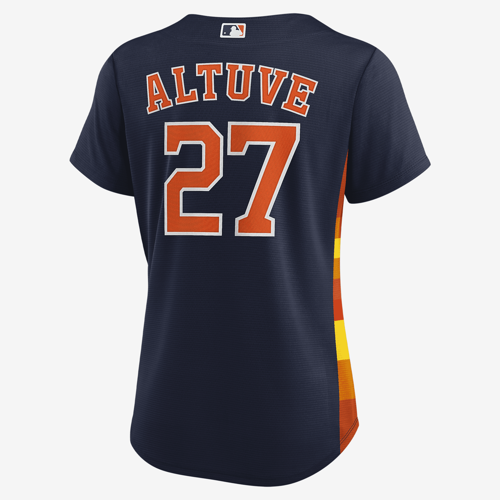 MLB Houston Astros (Jose Altuve) Women's Replica Baseball Jersey - Navy