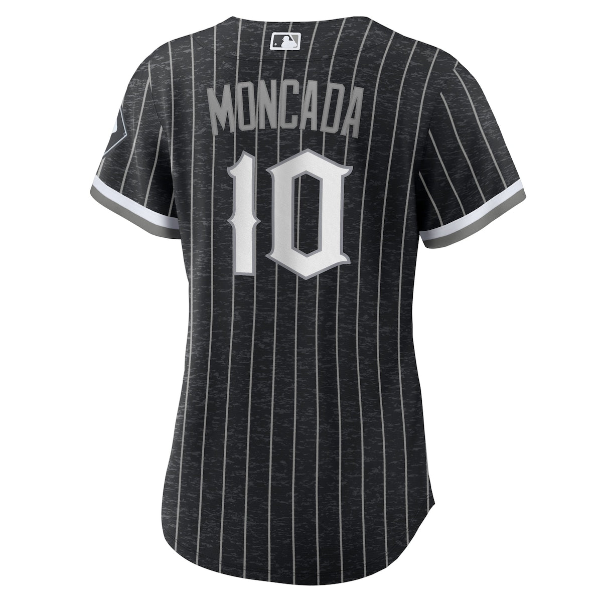 Women's Yoan Moncada Nike White Sox City Connect Replica Jersey - Black