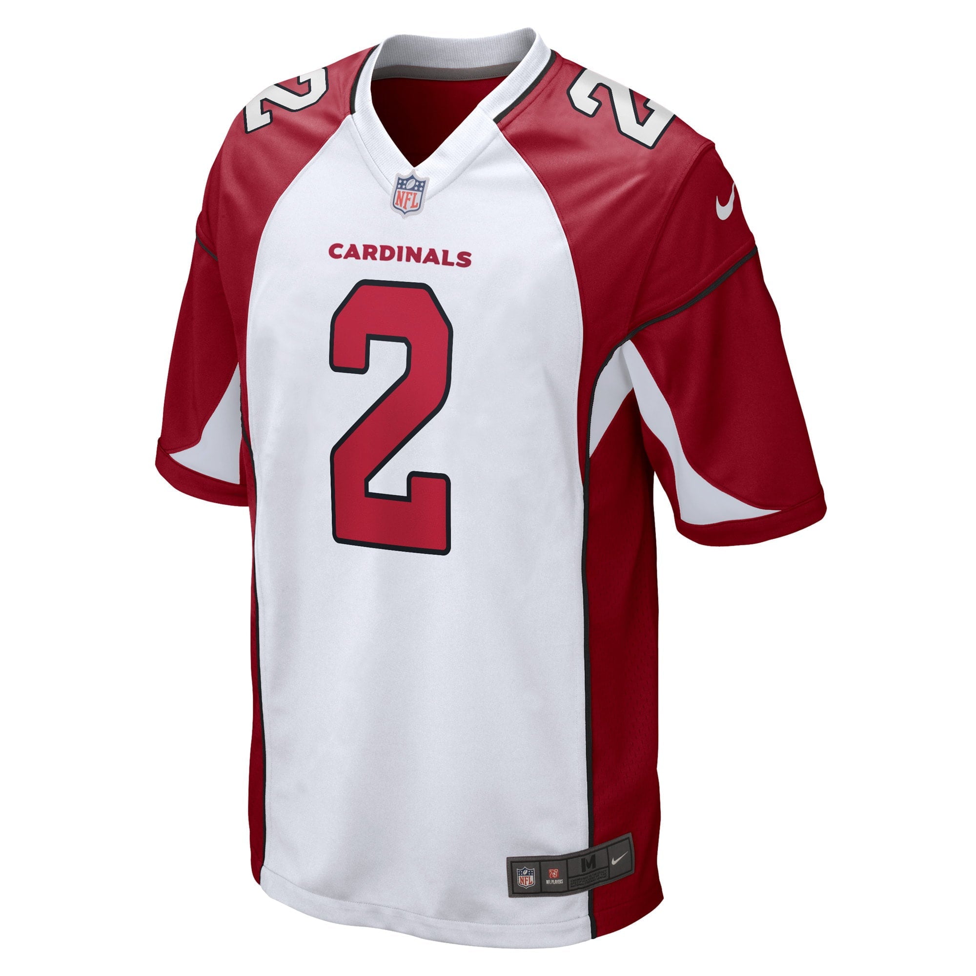 Men's Nike Marquise Brown White Arizona Cardinals Game Player Jersey