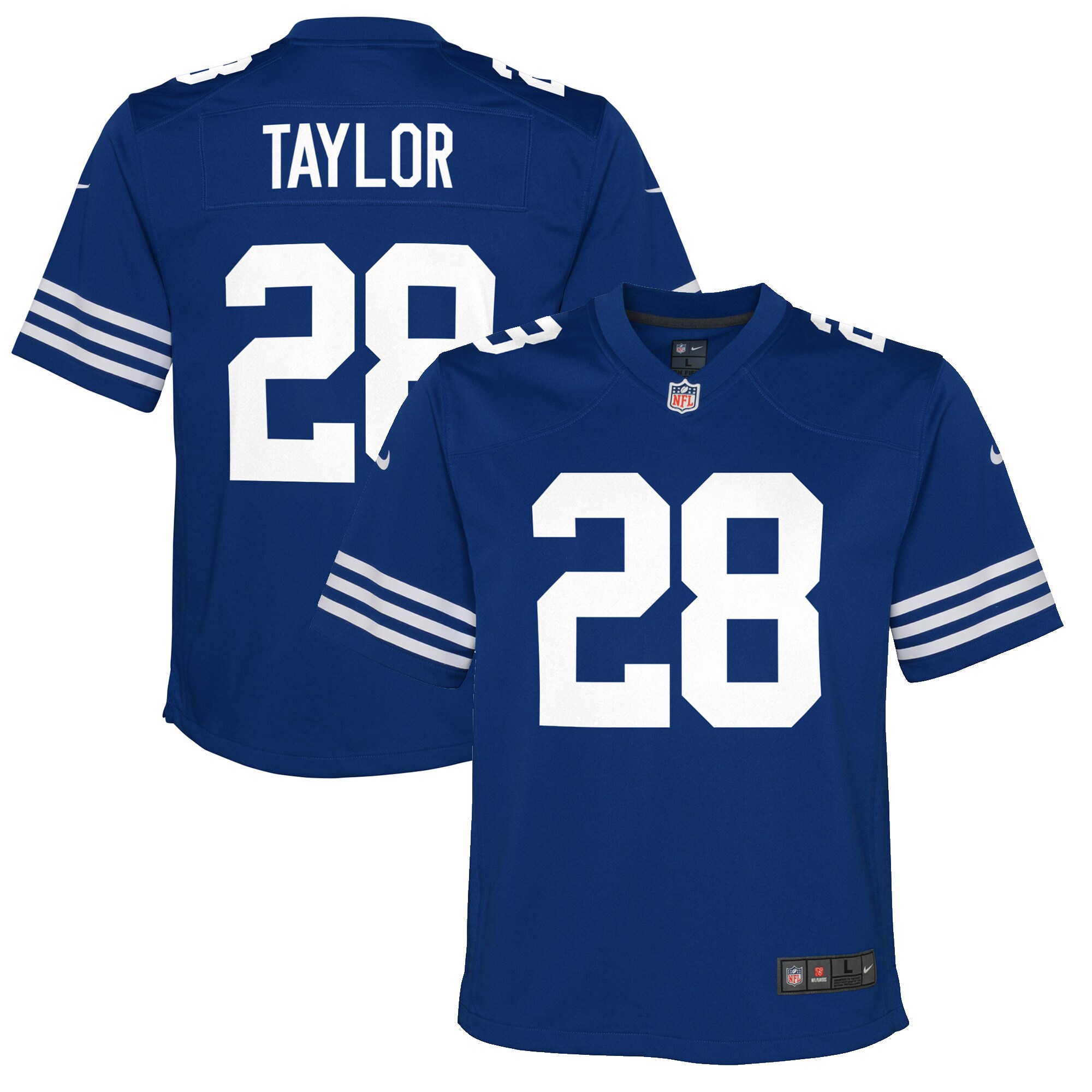 Jonathan Taylor Indianapolis Colts Nike Youth Game Jersey - Royal