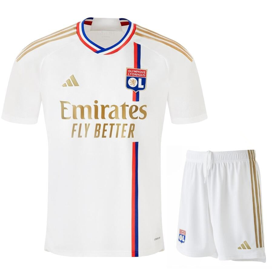 23/24 Youth Lyon Home Jersey Kids Kit