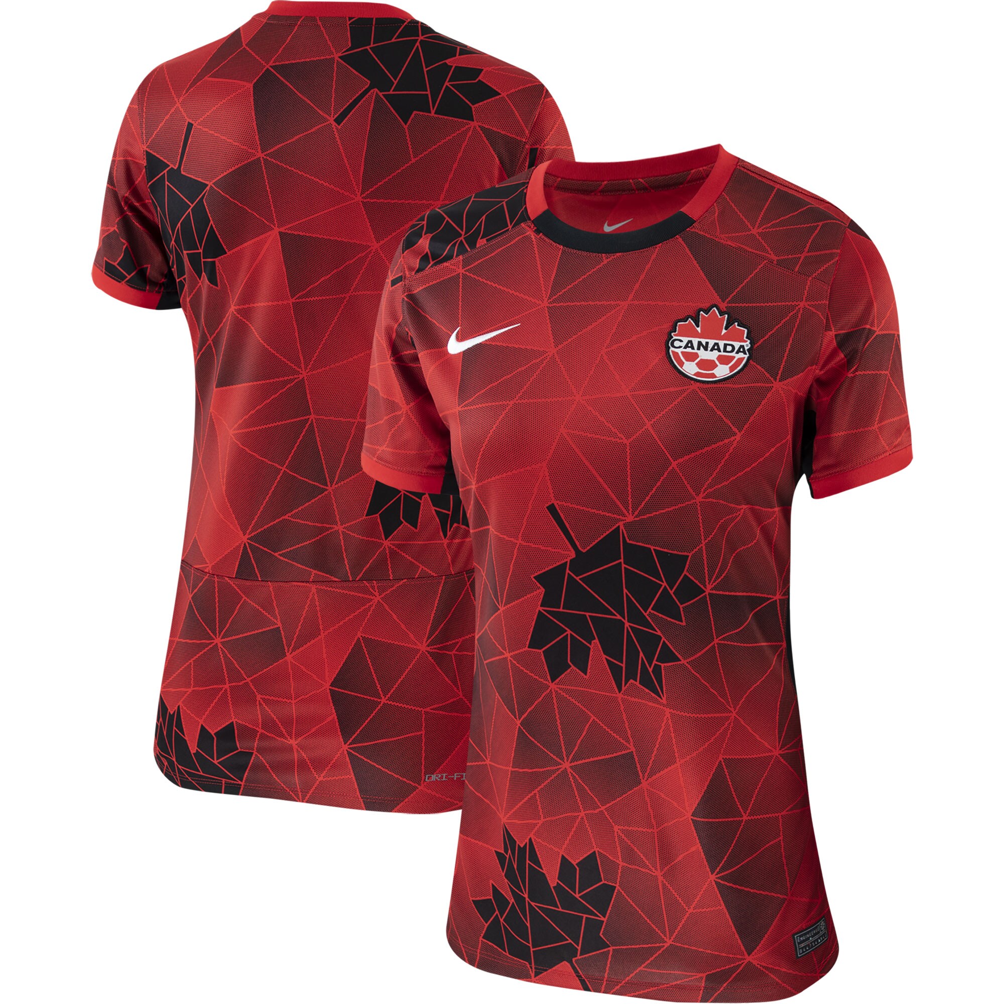 Canada Women's National Team Nike Women's 2023 Home Replica Jersey - Red