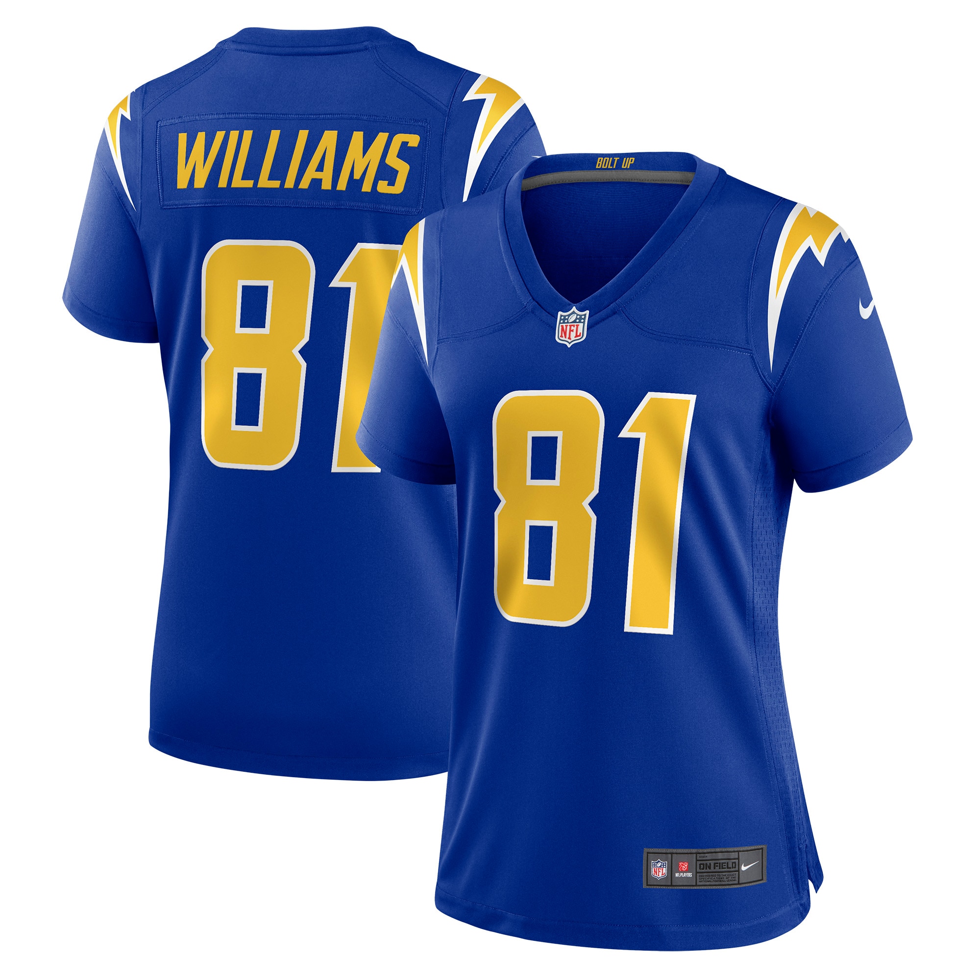 Mike Williams Los Angeles Chargers Nike Women's Game Jersey - Royal