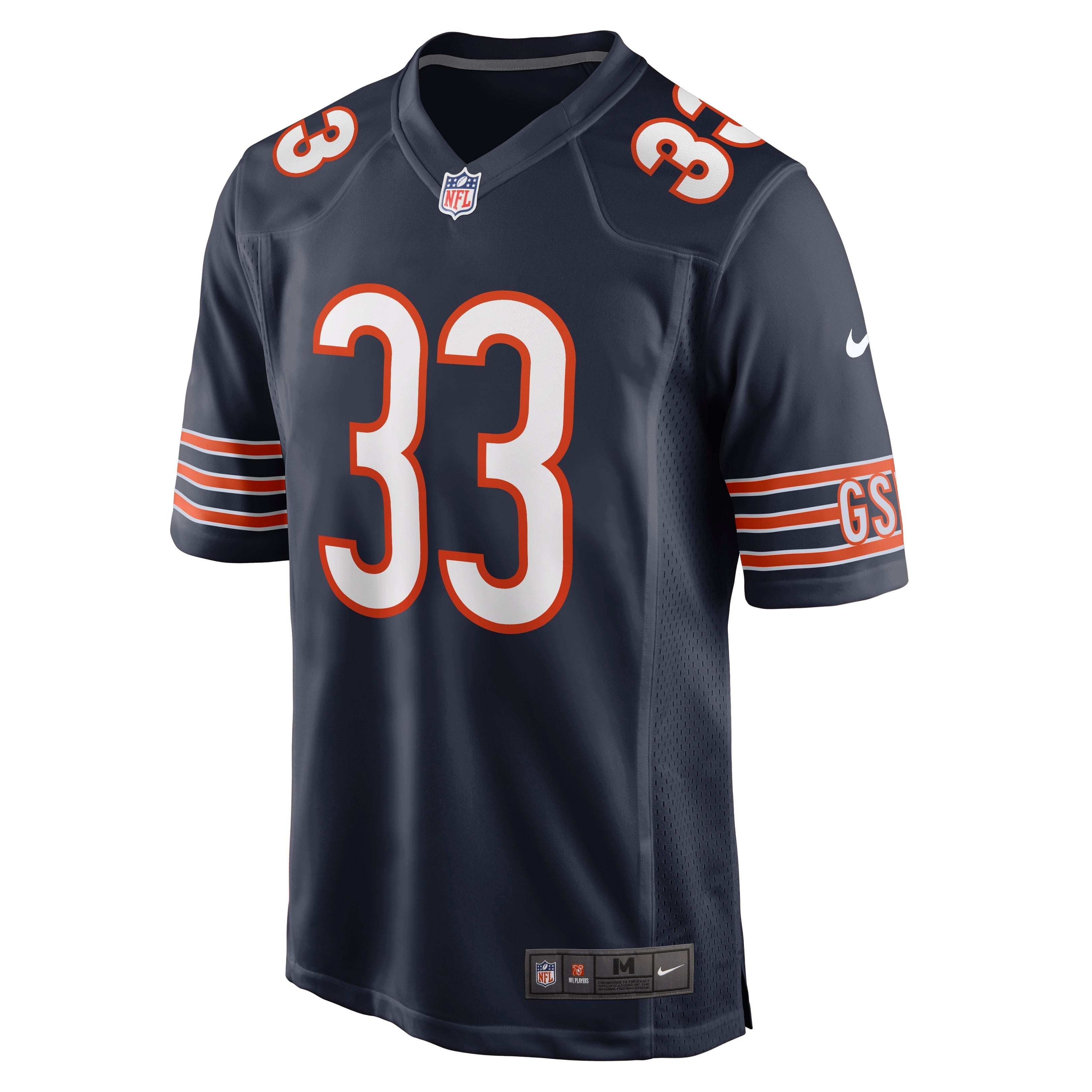 Men's Nike Jaylon Johnson Navy Chicago Bears Game Jersey