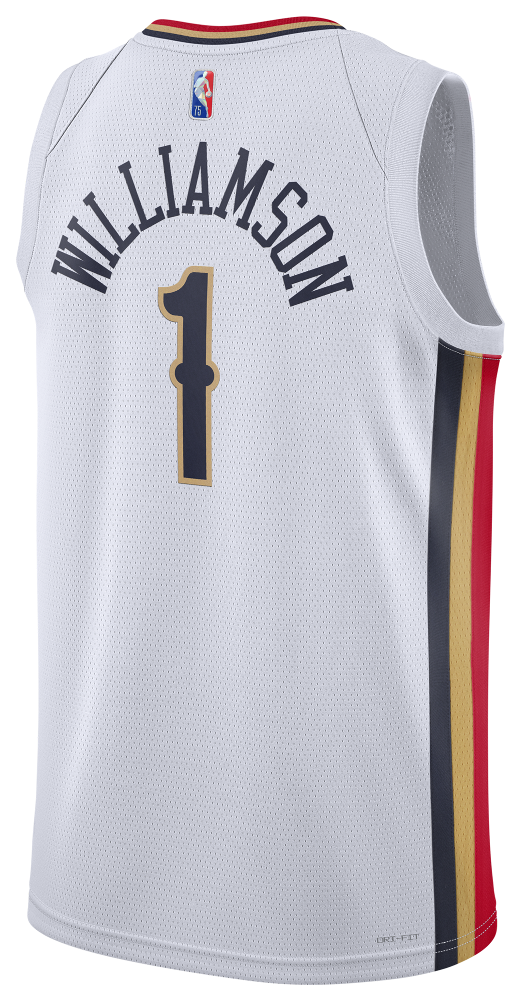 Men's  Nike Pelicans Moment Swingman Jersey - White