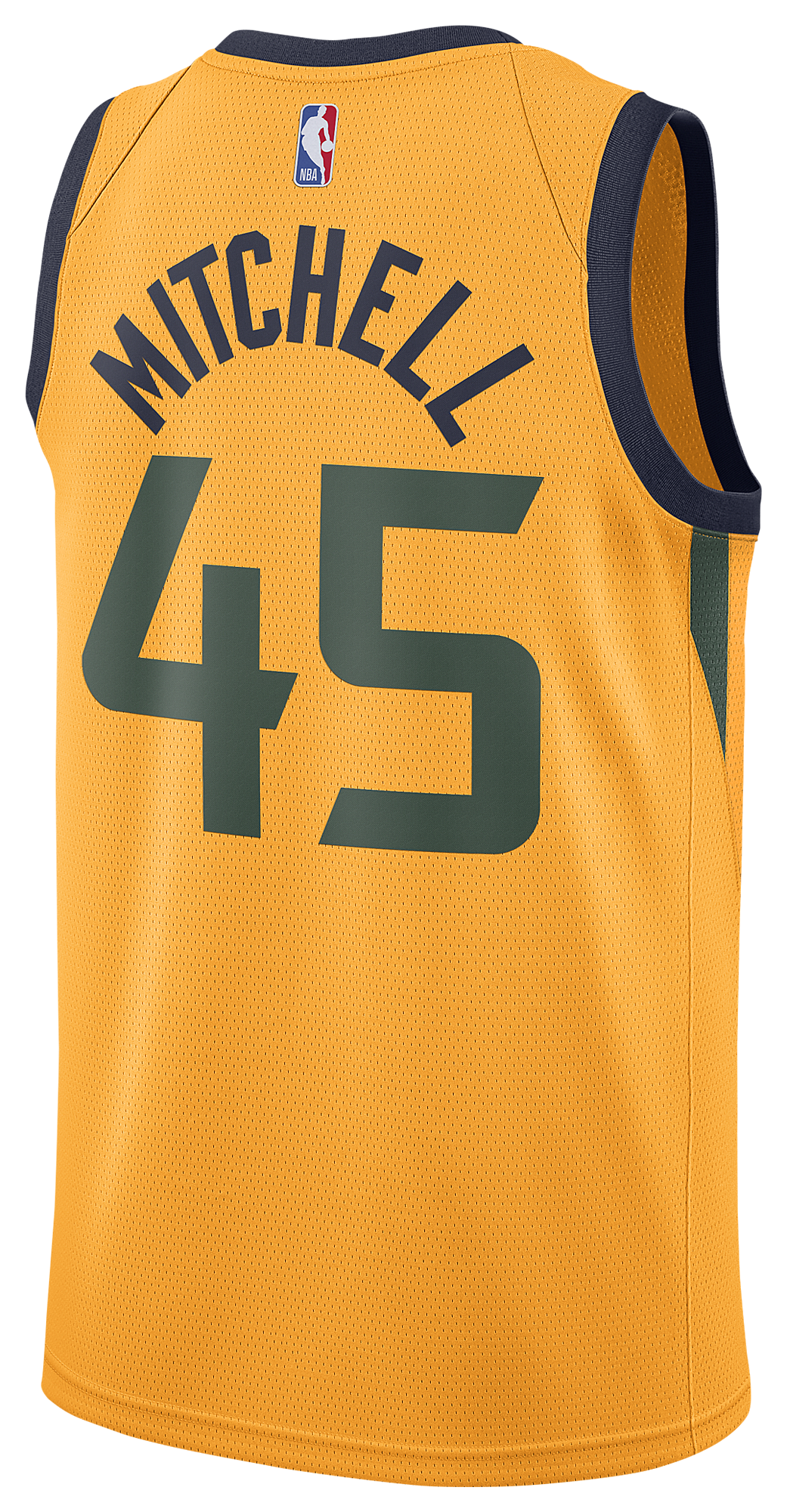 Men's Mitchell Donovan Jordan Jazz Statement Swingman Jersey - Orange