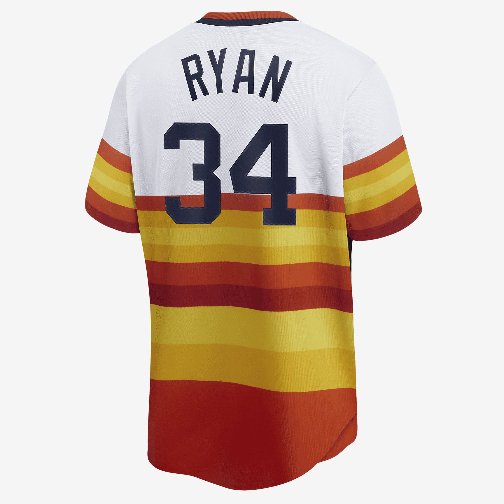 MLB Houston Astros (Nolan Ryan) Men's Cooperstown Baseball Jersey - White