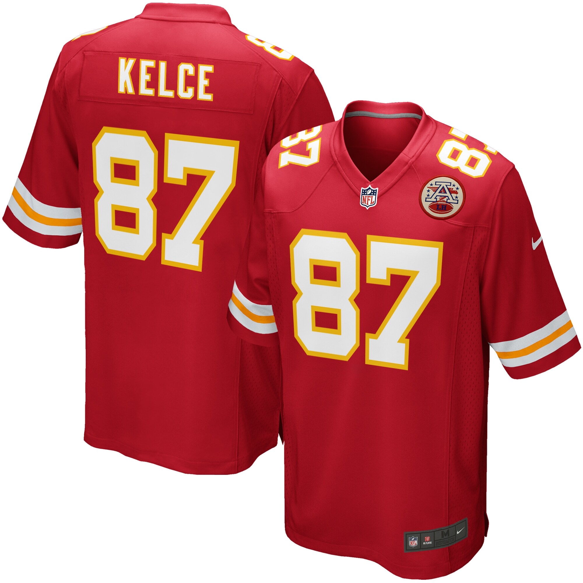 Travis Kelce Kansas City Chiefs Nike Team Game Jersey - Red