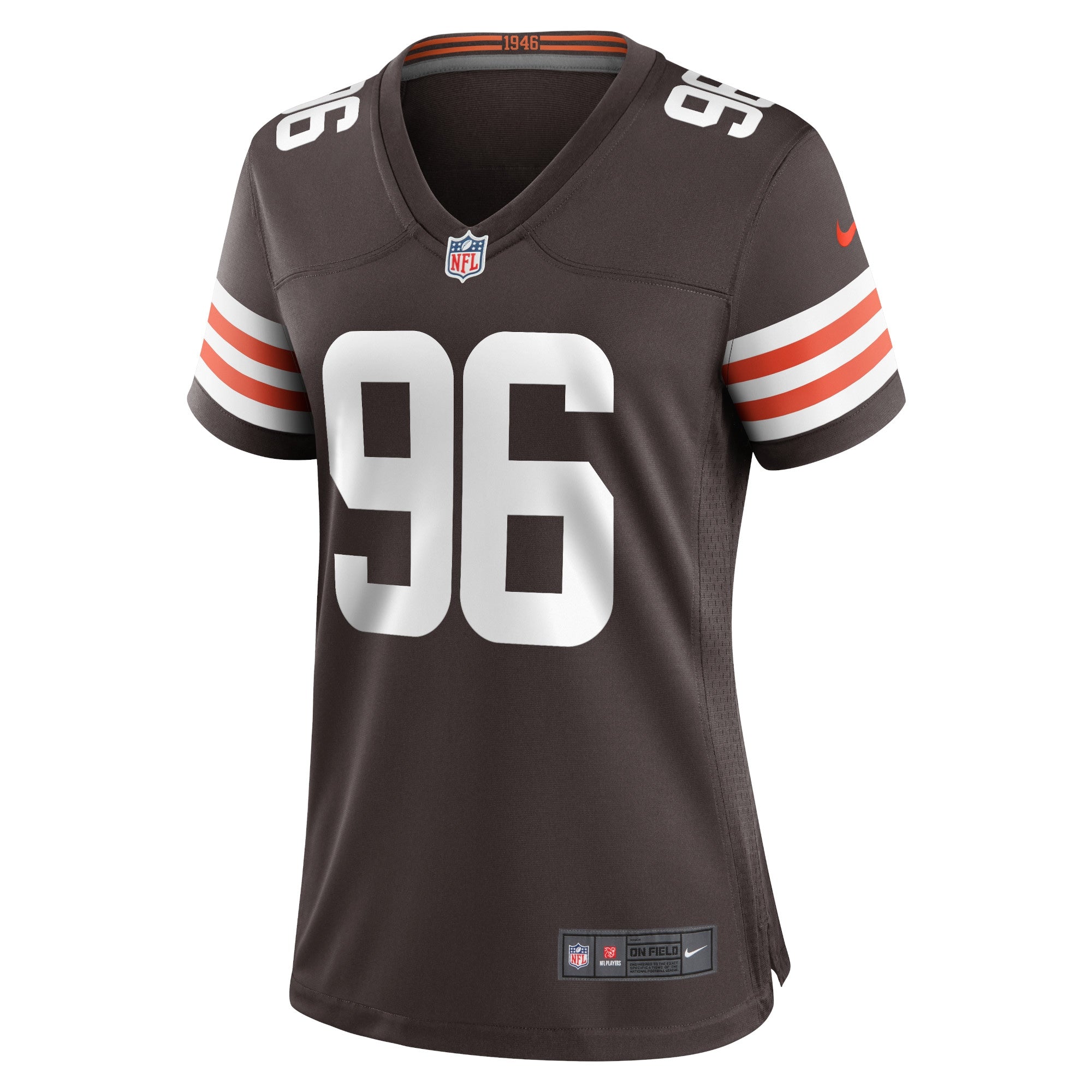 Women's Nike Jordan Elliott Brown Cleveland Browns Game Jersey
