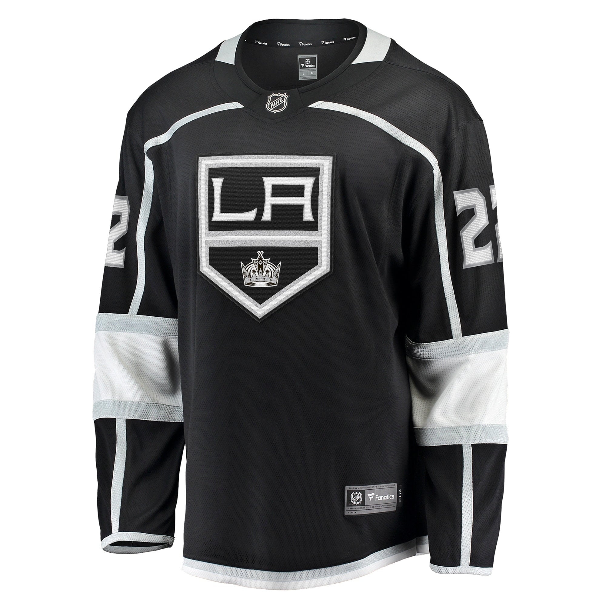 Men's Fanatics Branded Kevin Fiala Black Los Angeles Kings Home Breakaway Player Jersey
