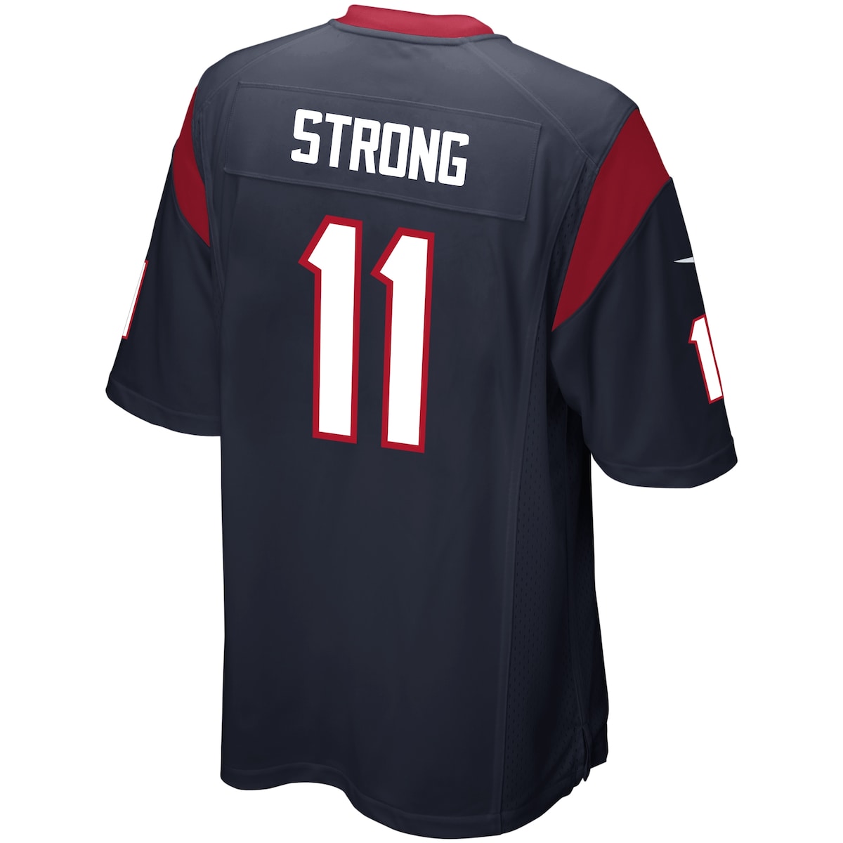 Men's Jaelen Strong Nike Texans Game Day Jersey - Navy