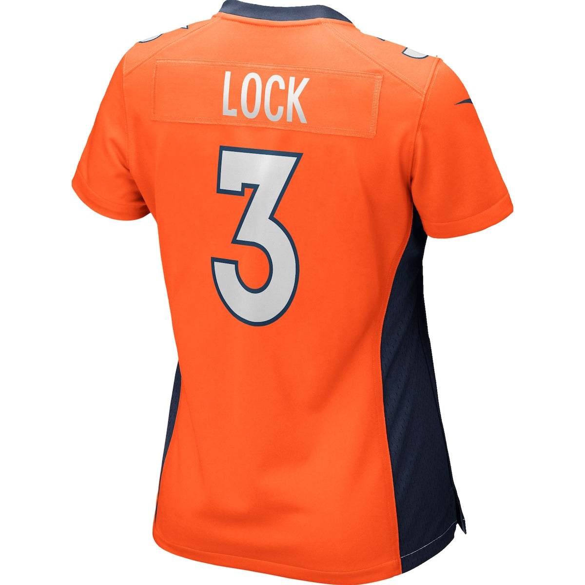 Women's Drew Lock Nike Broncos Game Jersey - Orange