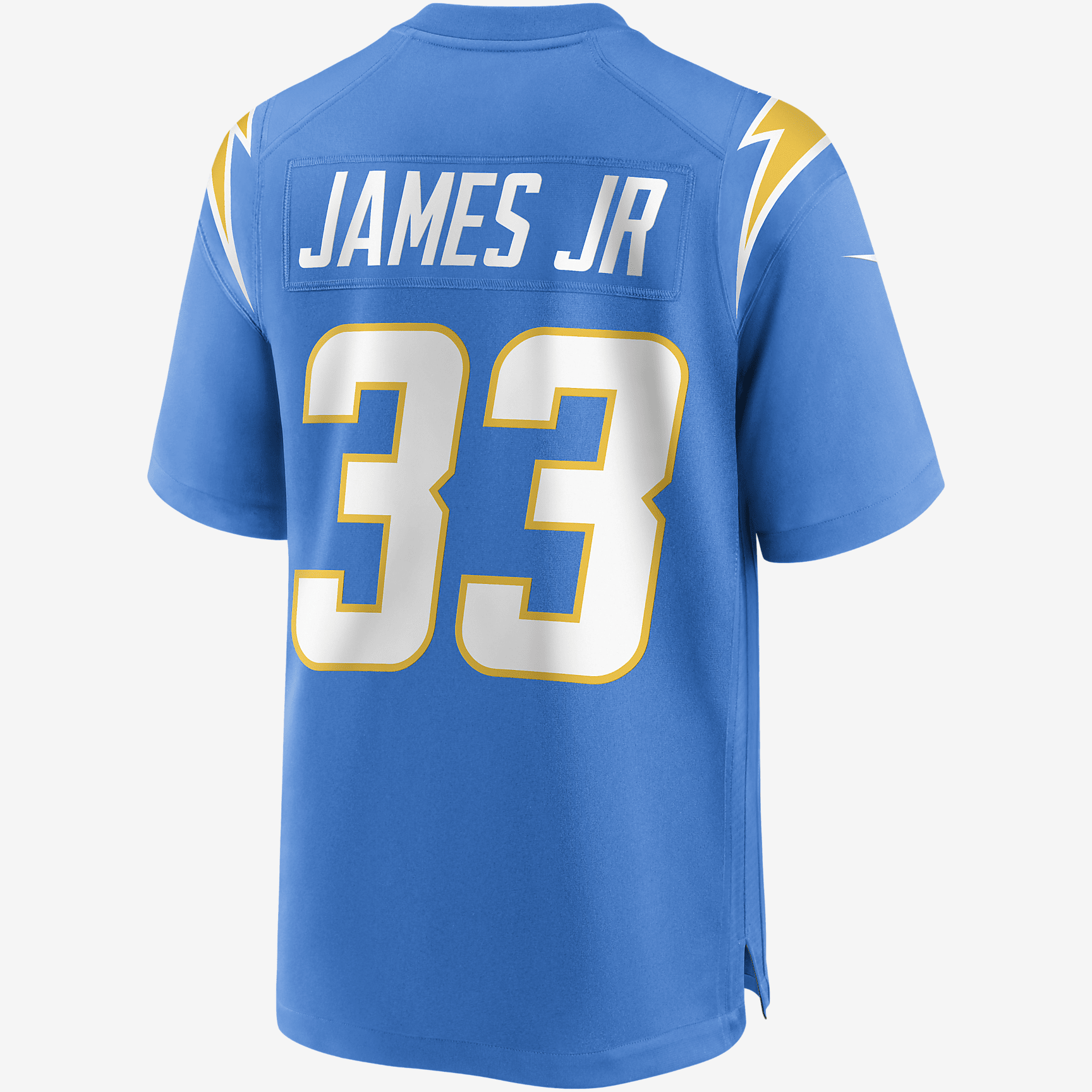 NFL Los Angeles Chargers (Derwin James) Men's Game Football Jersey - Italy Blue
