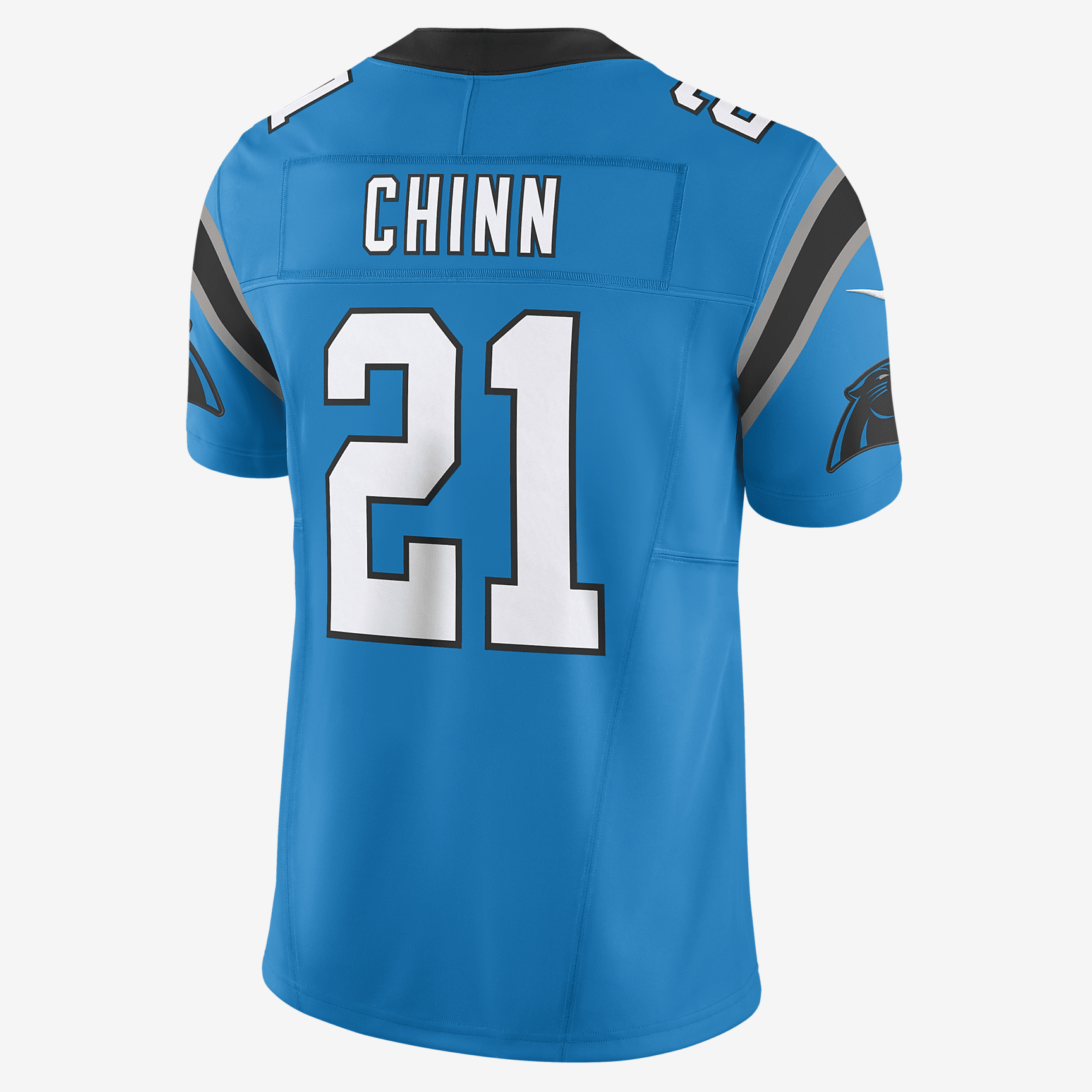 Jeremy Chinn Carolina Panthers Men's Nike Dri-FIT NFL Limited Football Jersey - Blue