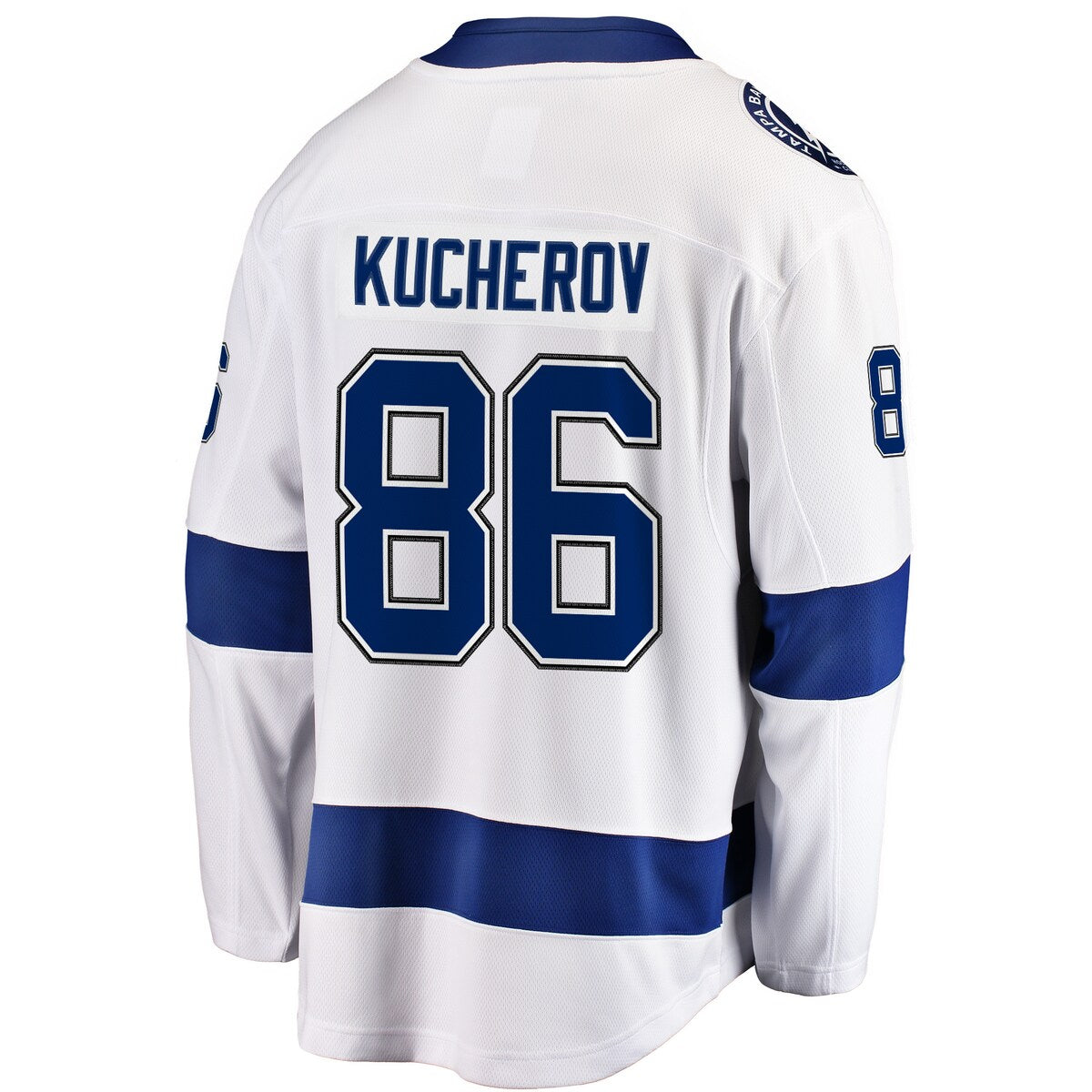 Men's Nikita Kucherov Fanatics Lightning Alternate Breakaway Jersey - White