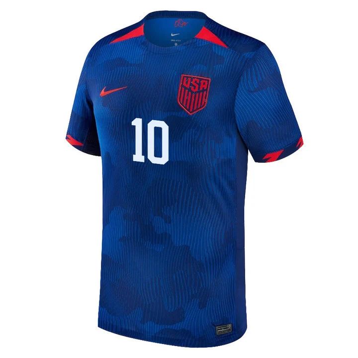 2023 USMNT Christian Pulisic Away Jersey USA Kit