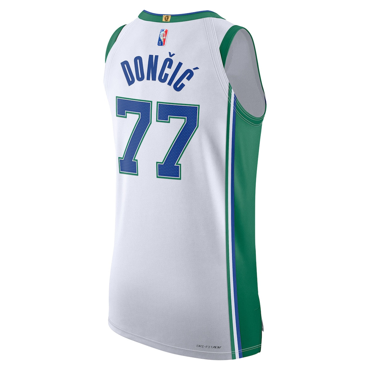 Men's Luka Doncic Nike Mavericks 2021/22 Authentic Jersey City Edition - White