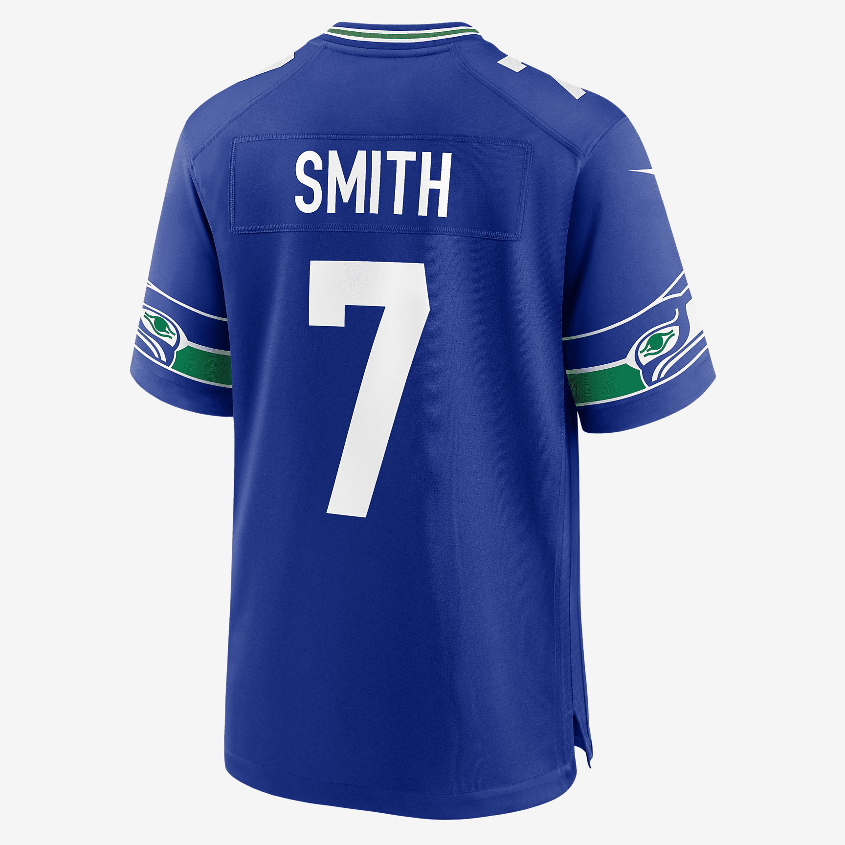 Geno Smith Seattle Seahawks Men's Nike NFL Game Football Jersey - Royal Blue