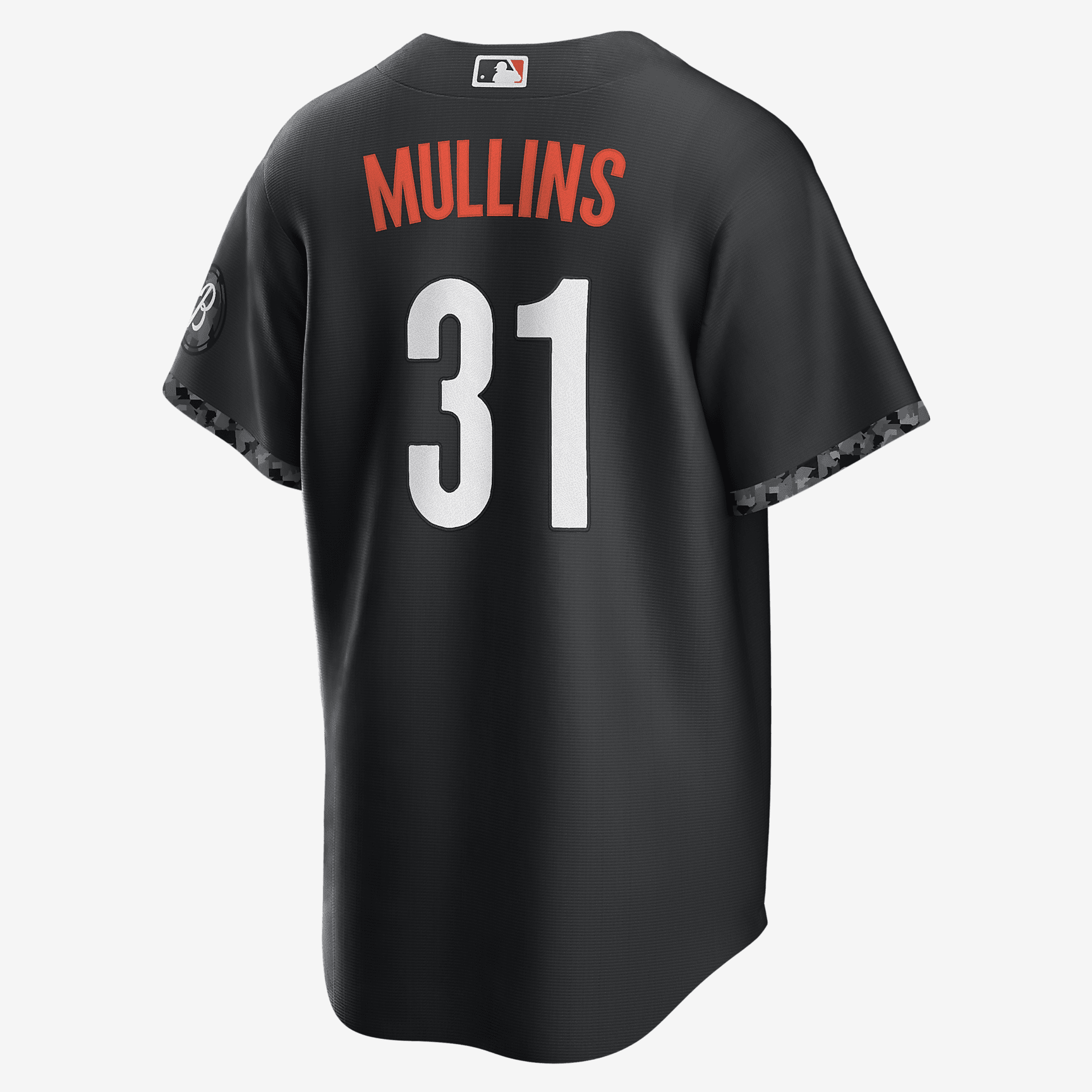 MLB Baltimore Orioles City Connect (Cedric Mullins) Men's Replica Baseball Jersey - Black