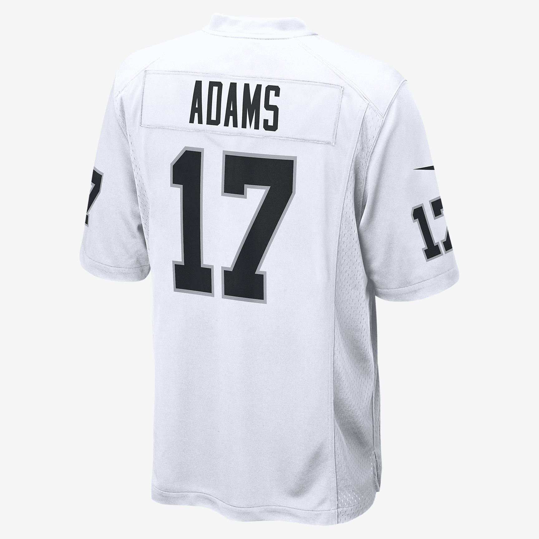 NFL Las Vegas Raiders (Davante Adams) Men's Game Football Jersey - White