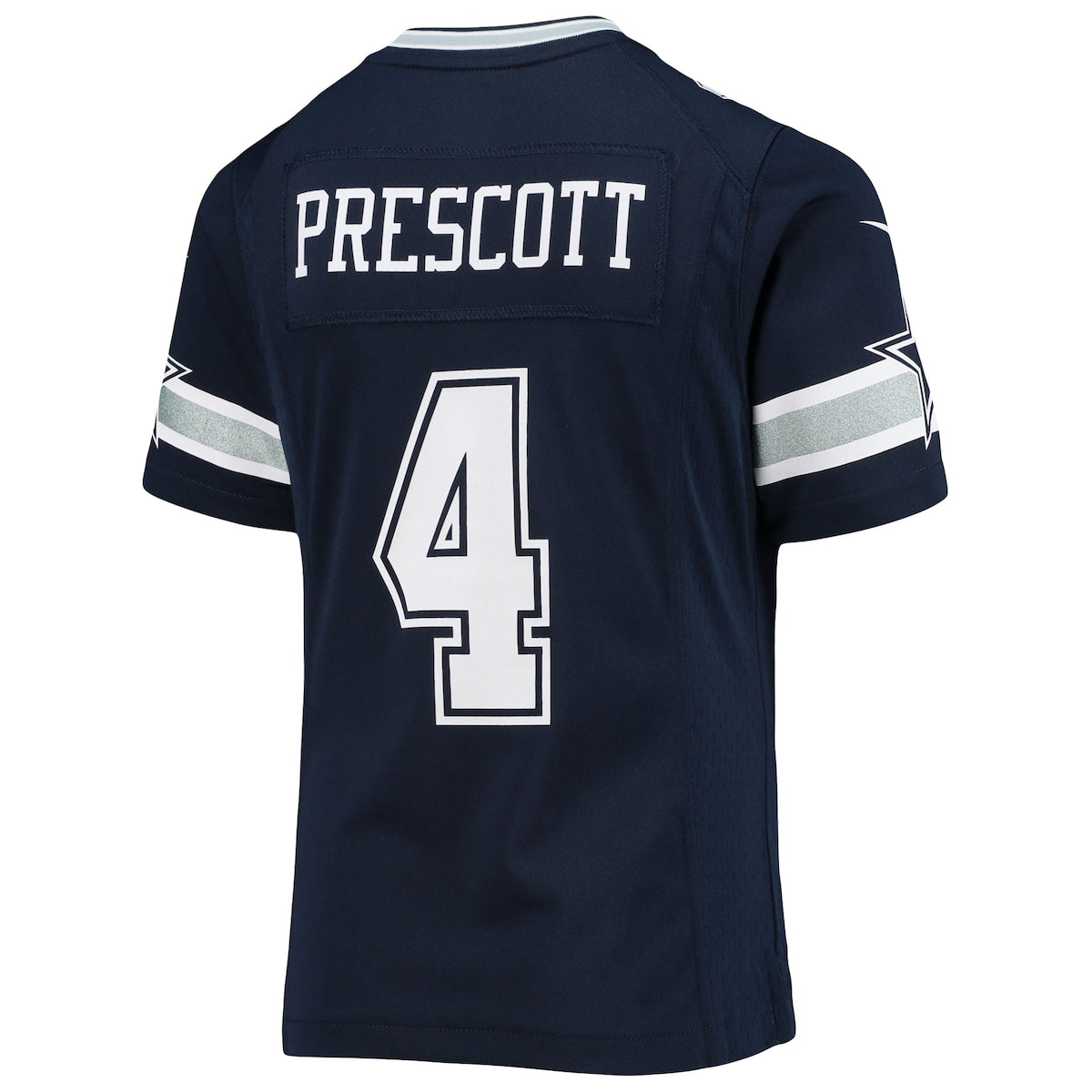 Girls' Grade School Dak Prescott Nike Cowboys Game Jersey - Navy