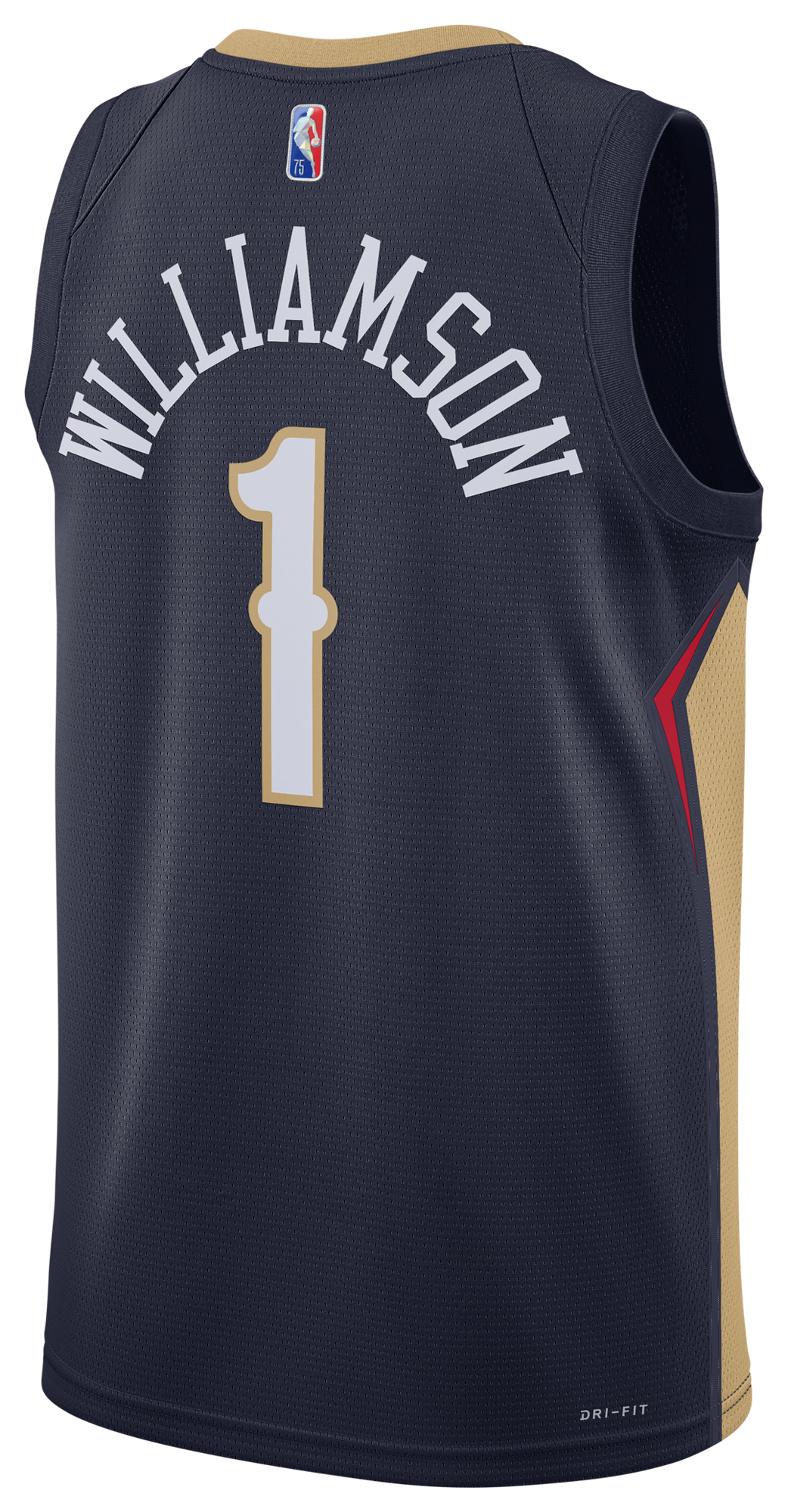 Men's Williamson Zion Nike Pelicans Dri-FIT Swingman DMD Icon Jersey - Navy