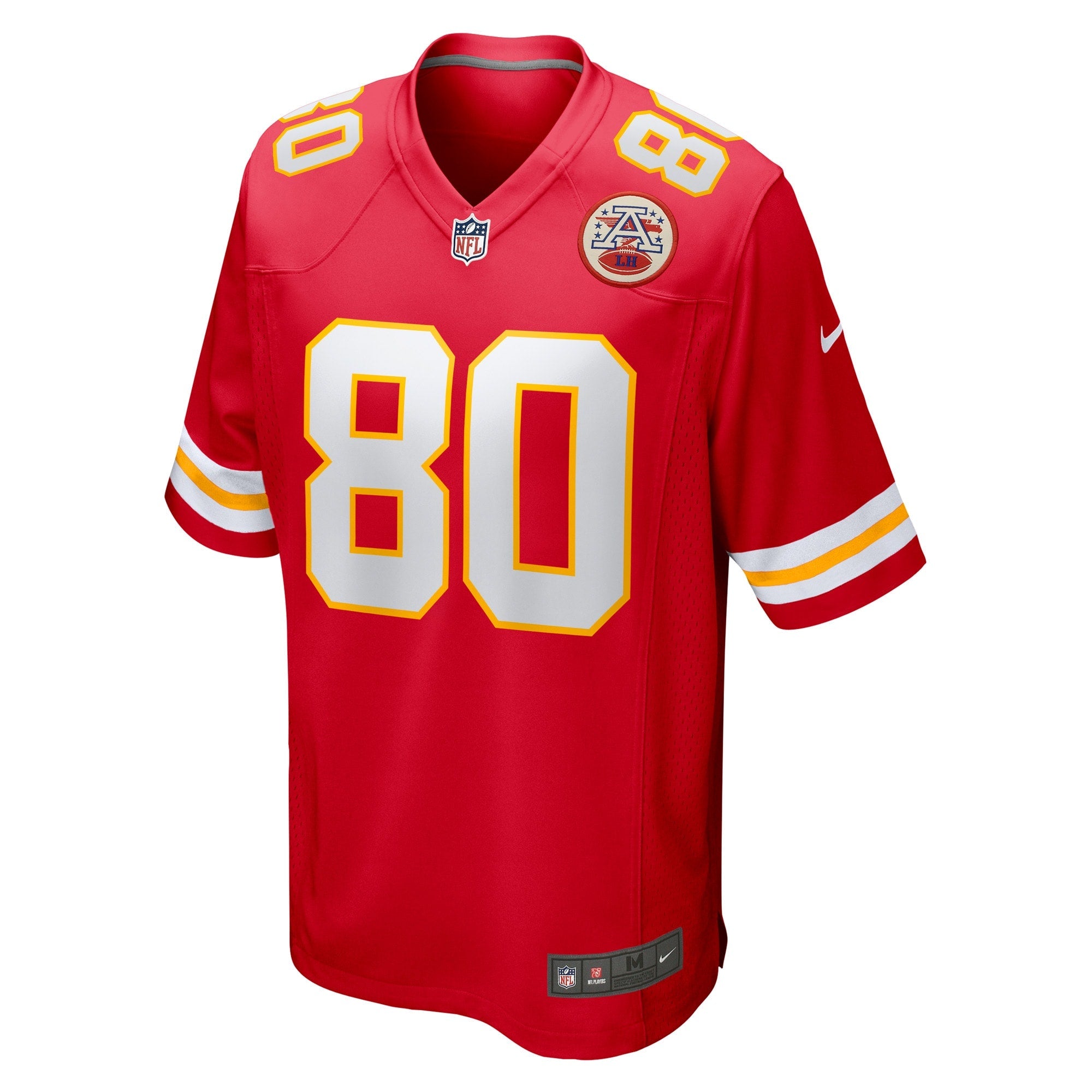 Men's Nike Jerrion Ealy Red Kansas City Chiefs Game Player Jersey